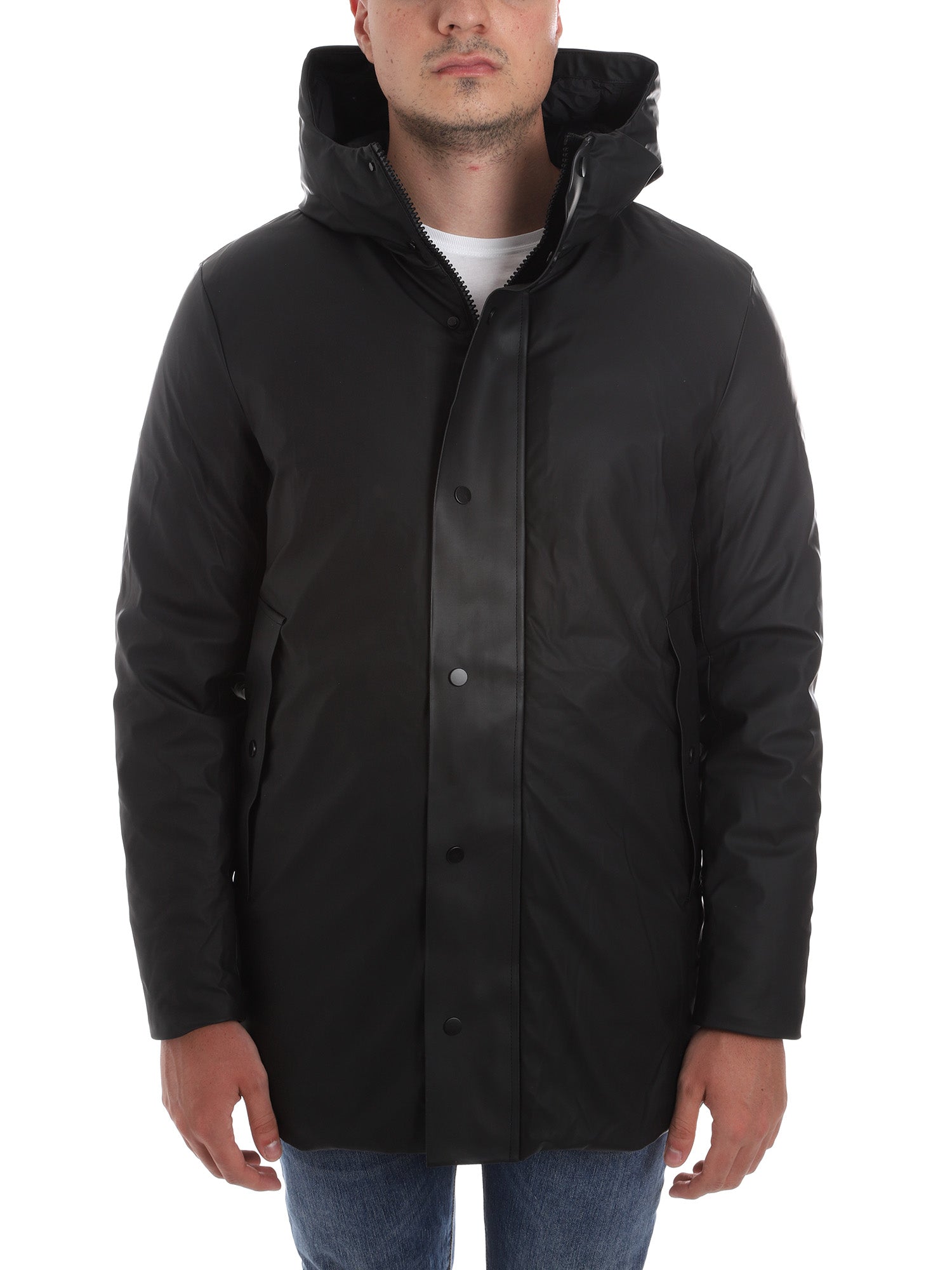 Piumini Nero Borgoni Milano