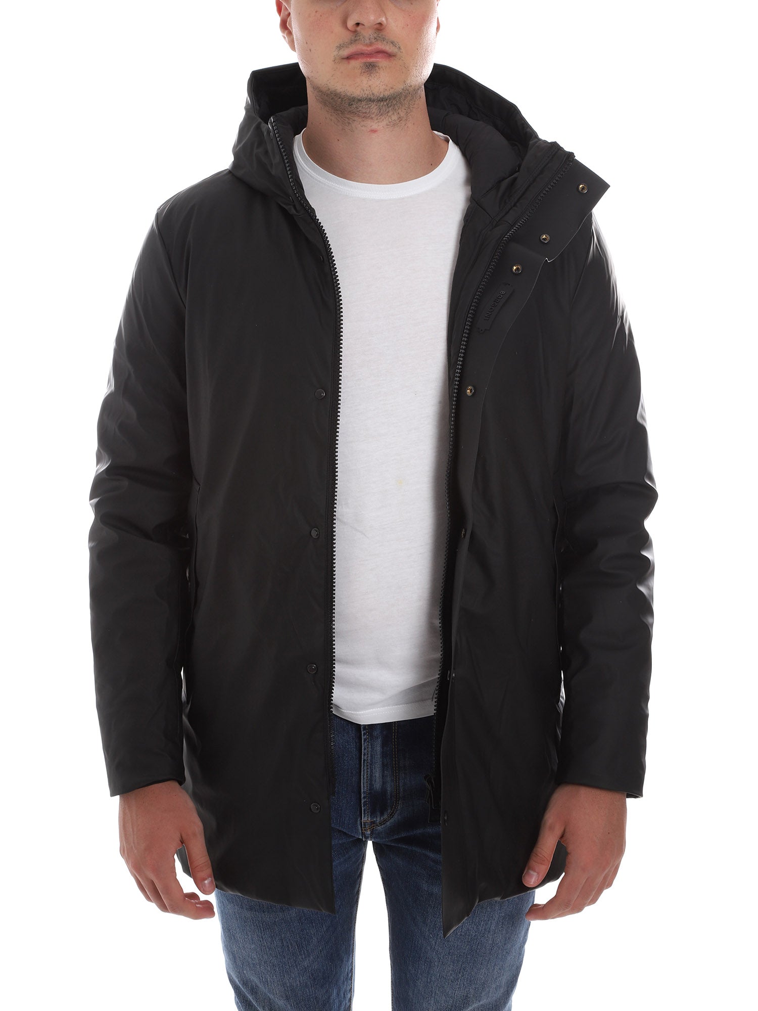 Piumini Nero Borgoni Milano