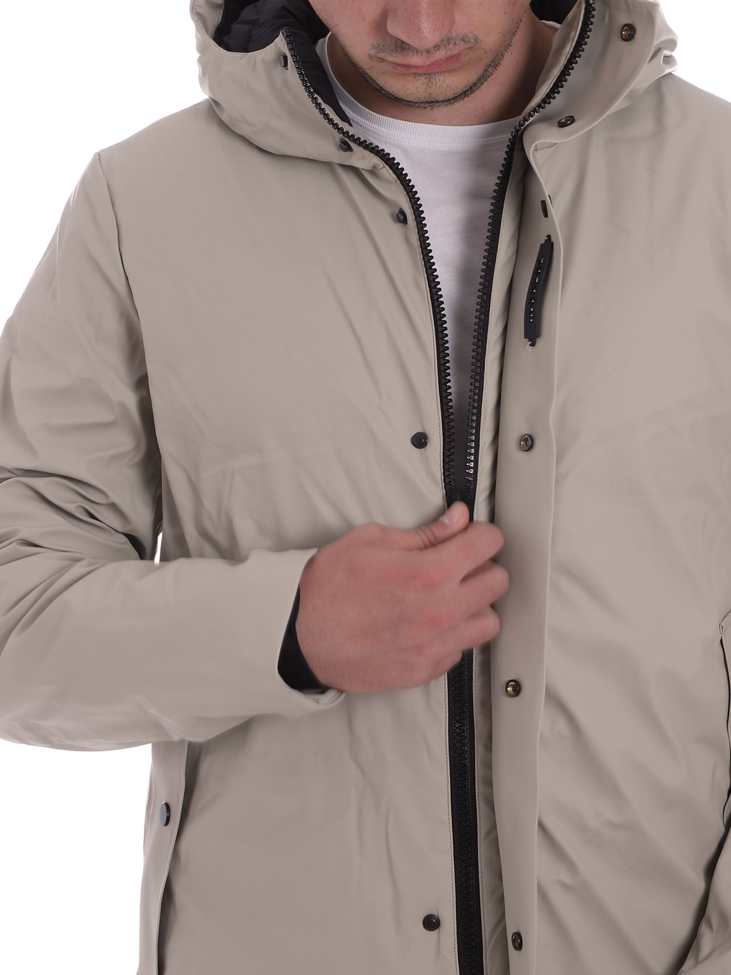 Piumini Beige Borgoni Milano