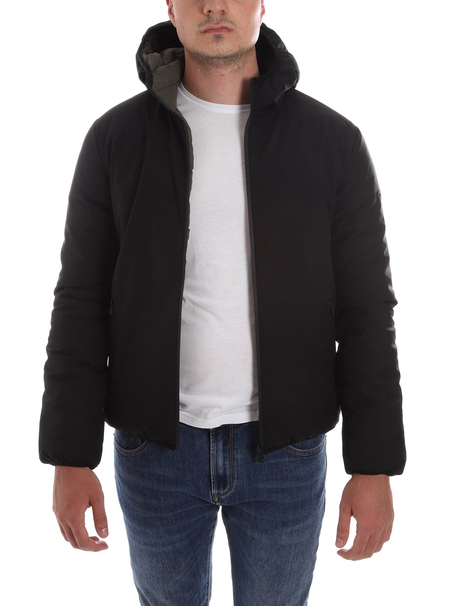 Piumini Nero Borgoni Milano