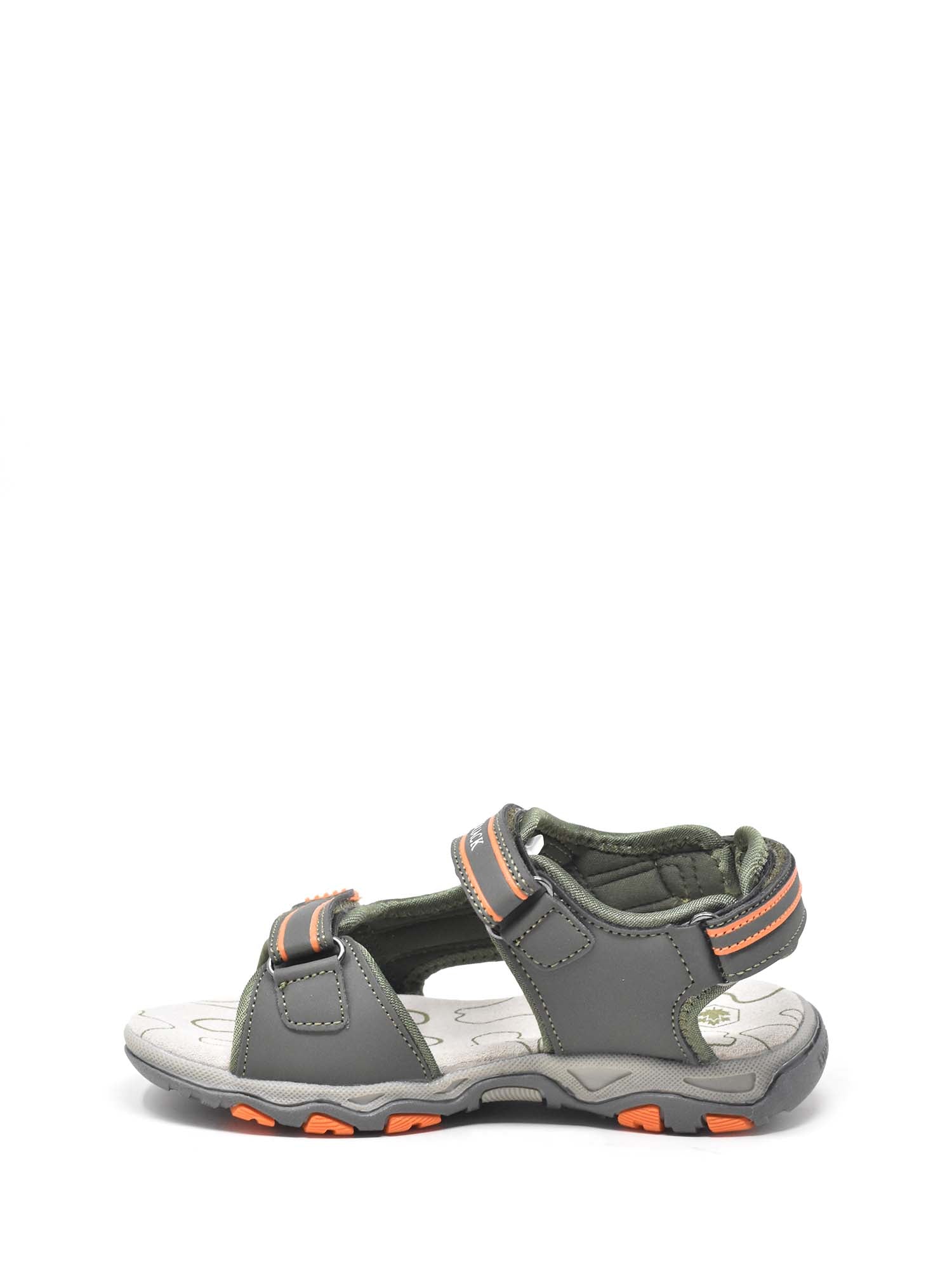 Sandali con strappi Verde Lumberjack