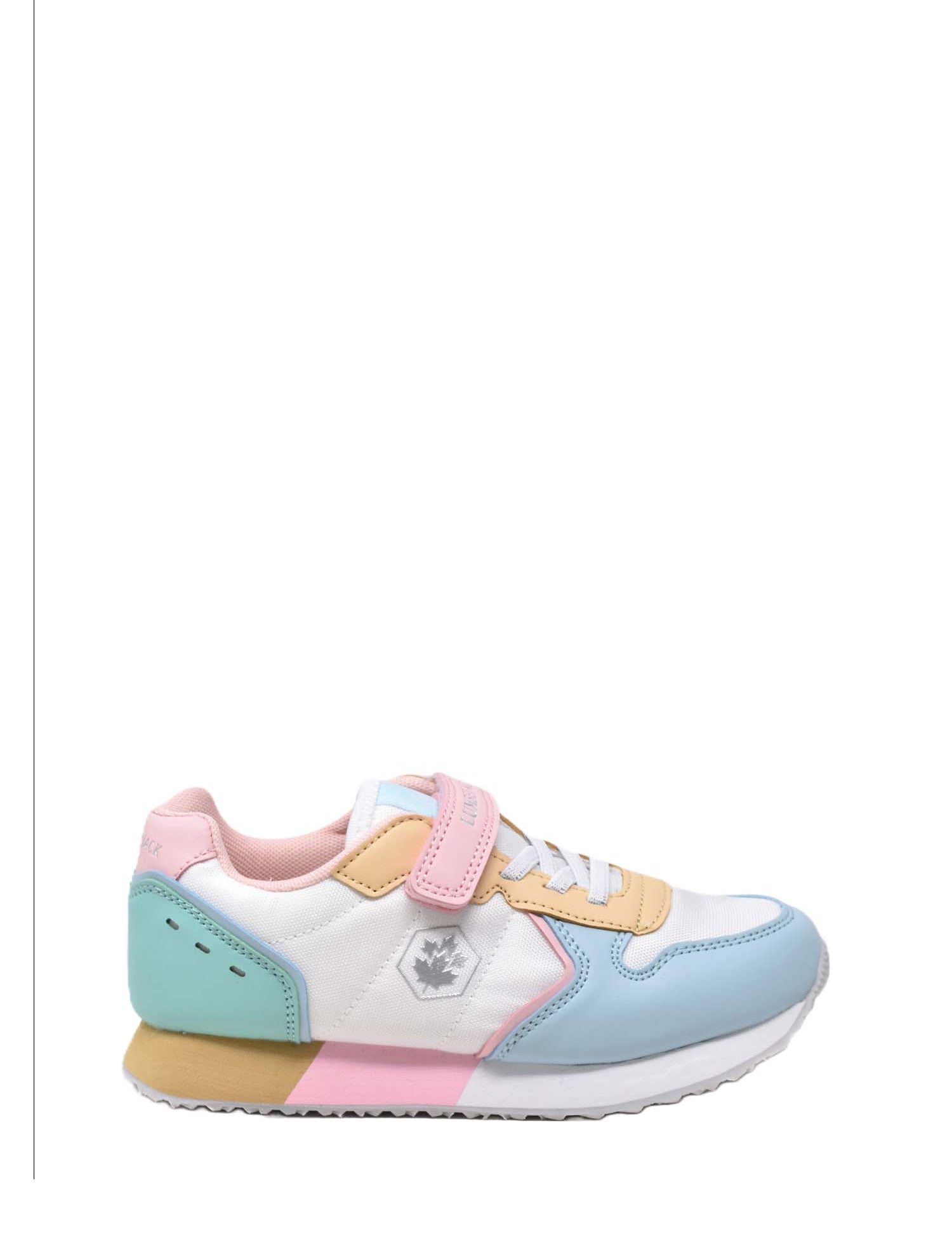 Sneakers Celeste Bianco Lumberjack