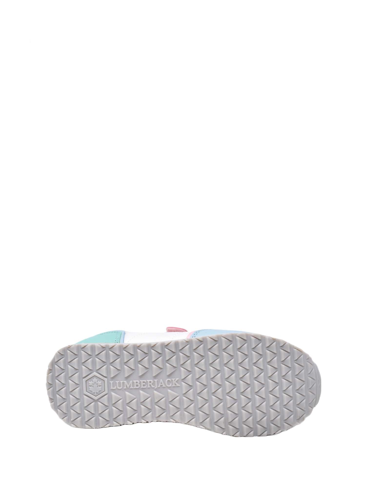 Sneakers Celeste Bianco Lumberjack