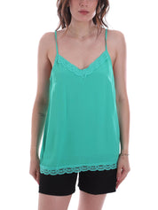 Top e canotte Verde Fracomina