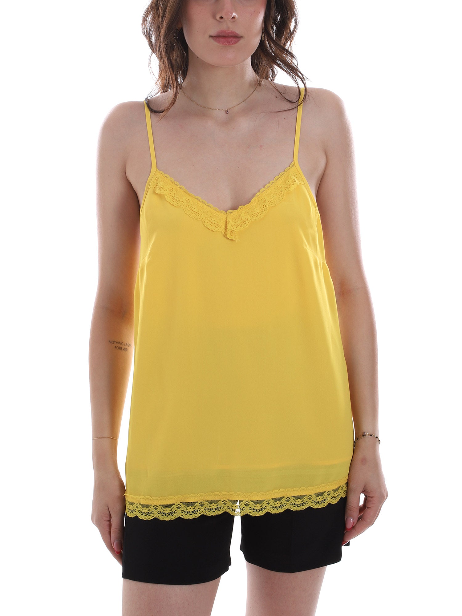 Top e canotte Giallo Fracomina