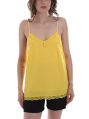 Top e canotte Giallo Fracomina