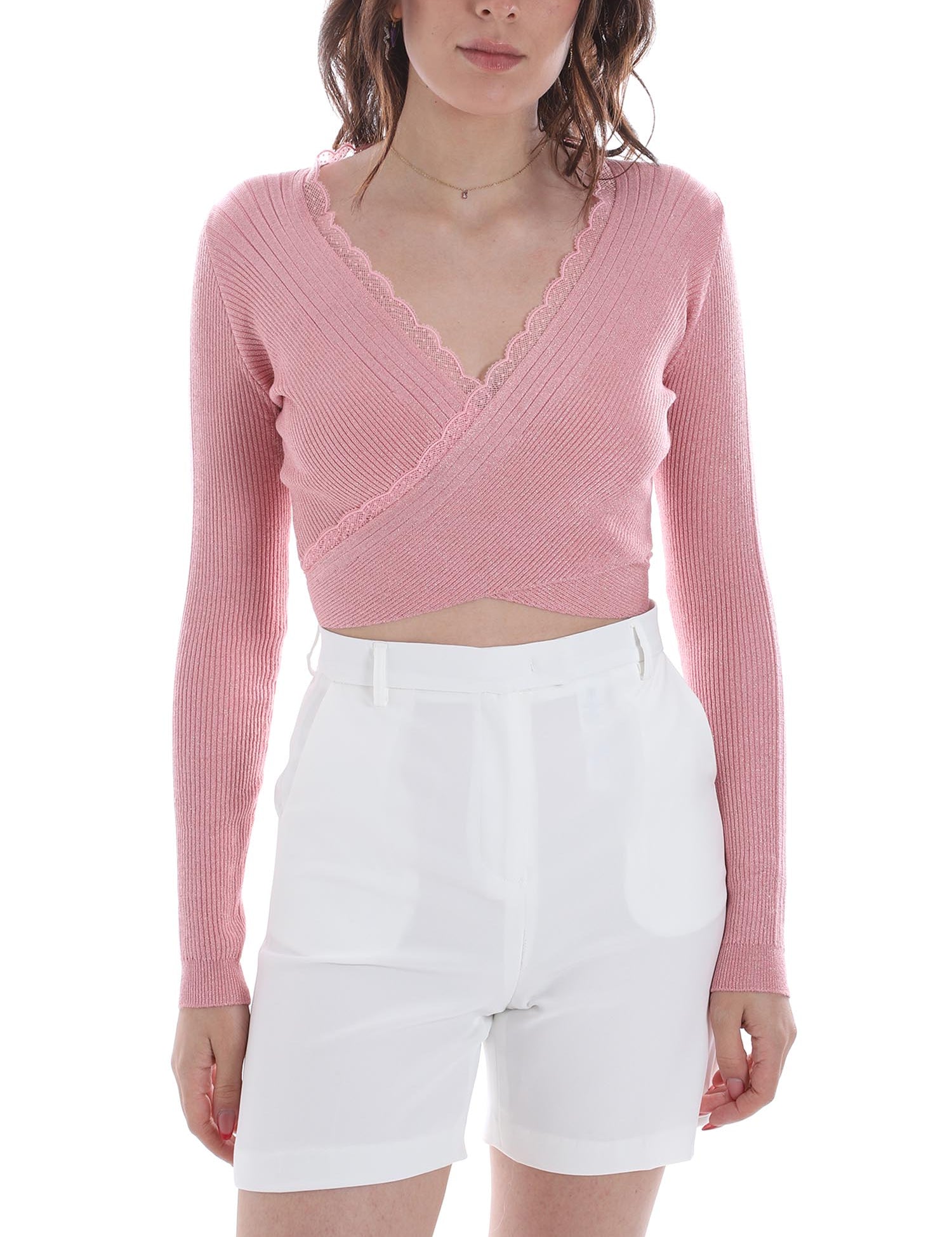 Cardigan Rosa Fracomina