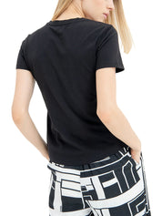 T-shirt Nero Fracomina