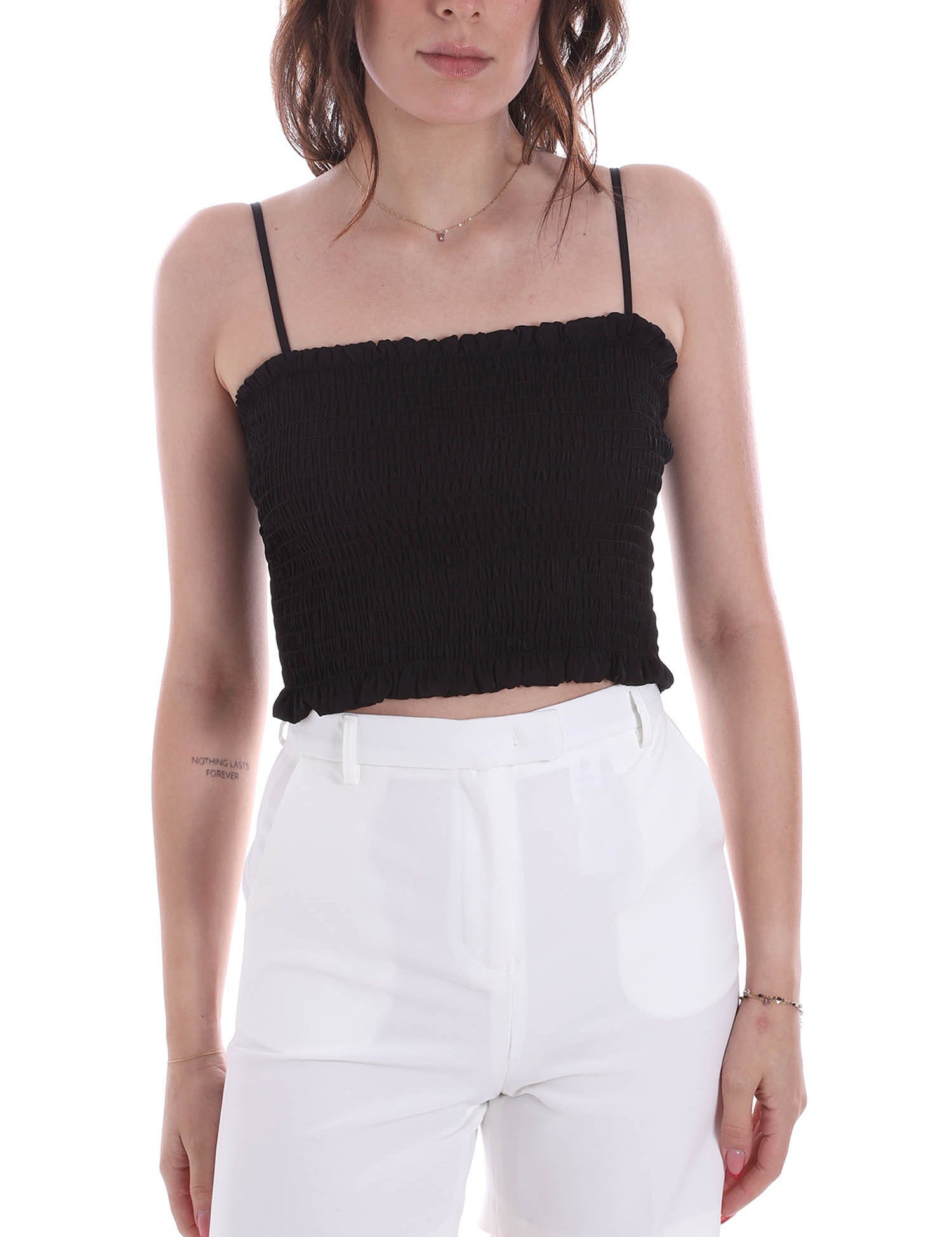 Top e canotte Nero Fracomina