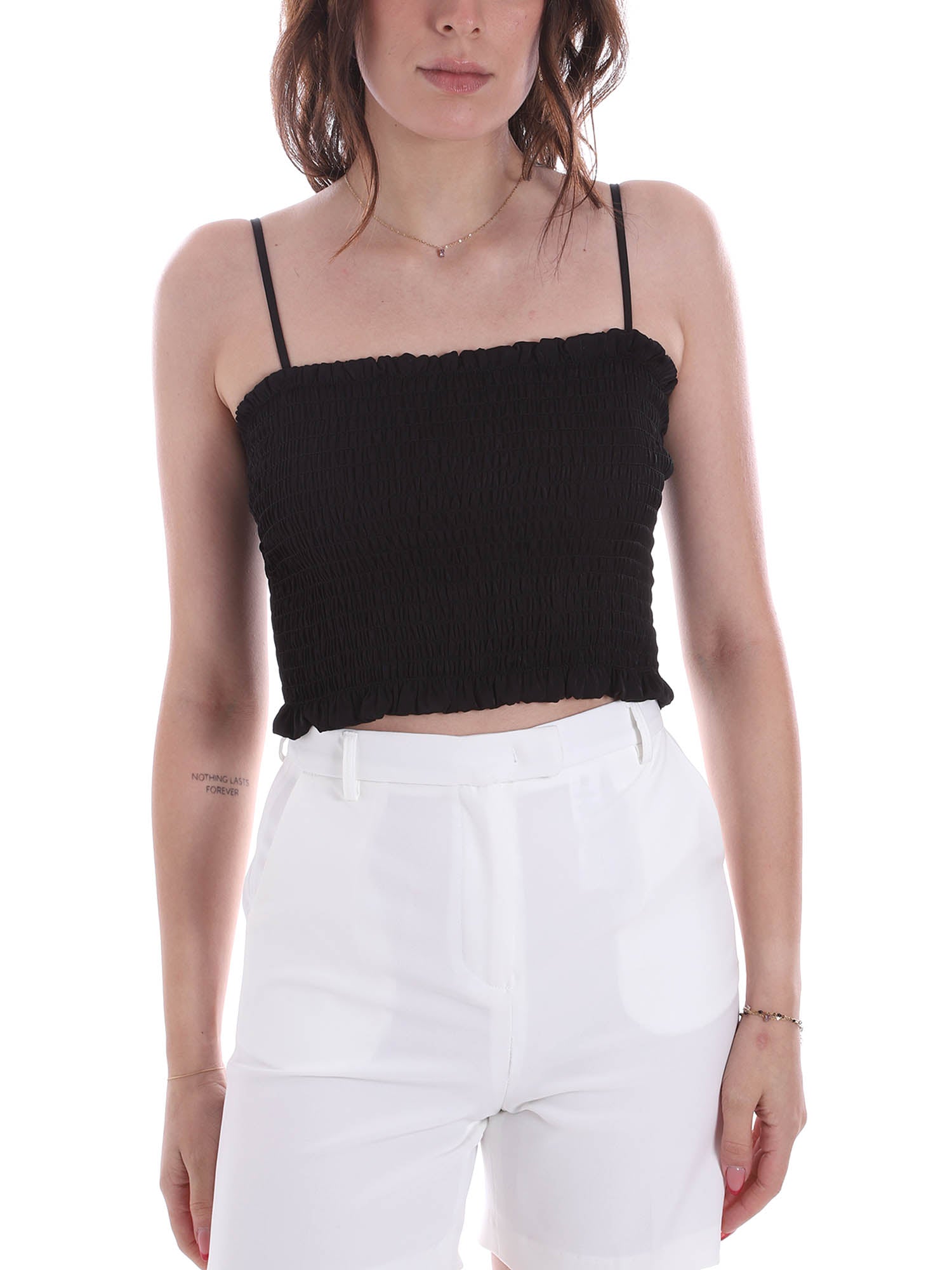 Top e canotte Nero Fracomina