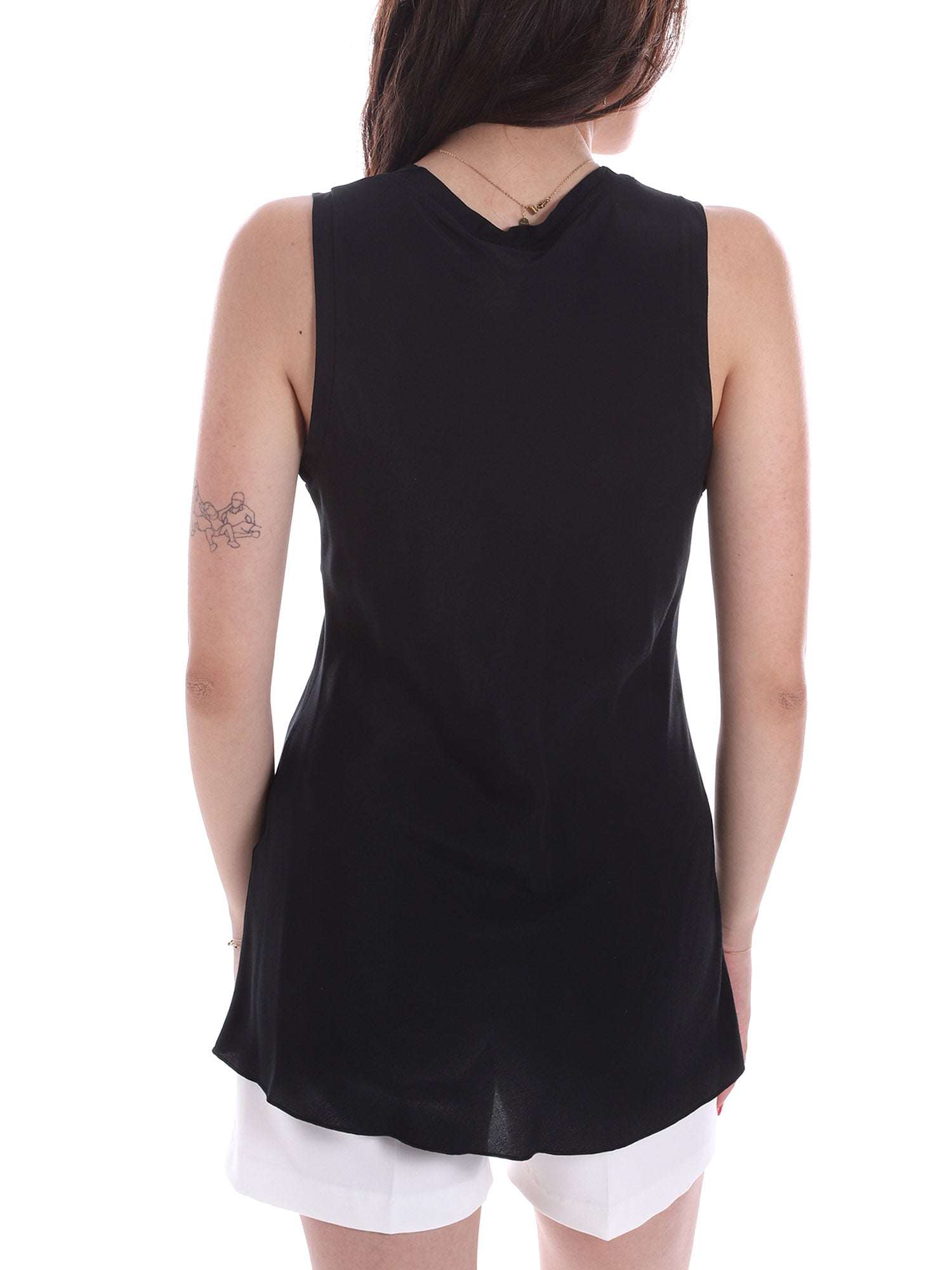 Top e canotte Nero Fracomina