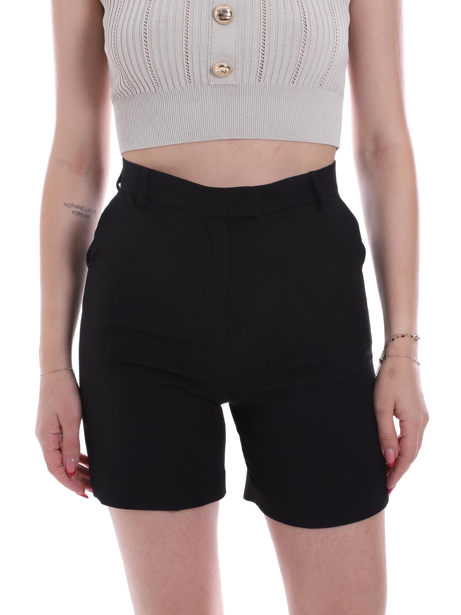 Shorts Nero Fracomina