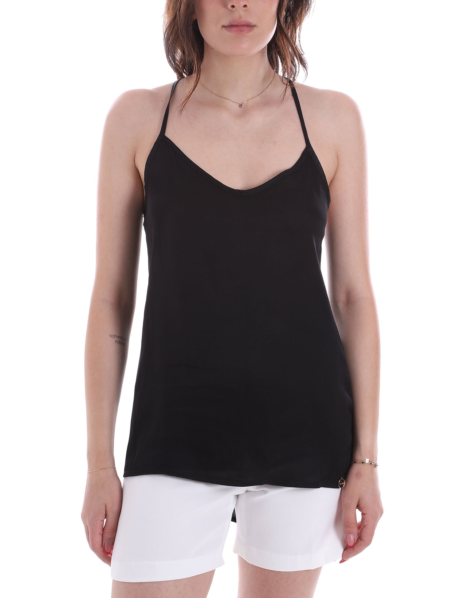 Top e canotte Nero Fracomina