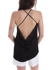 Top e canotte Nero Fracomina