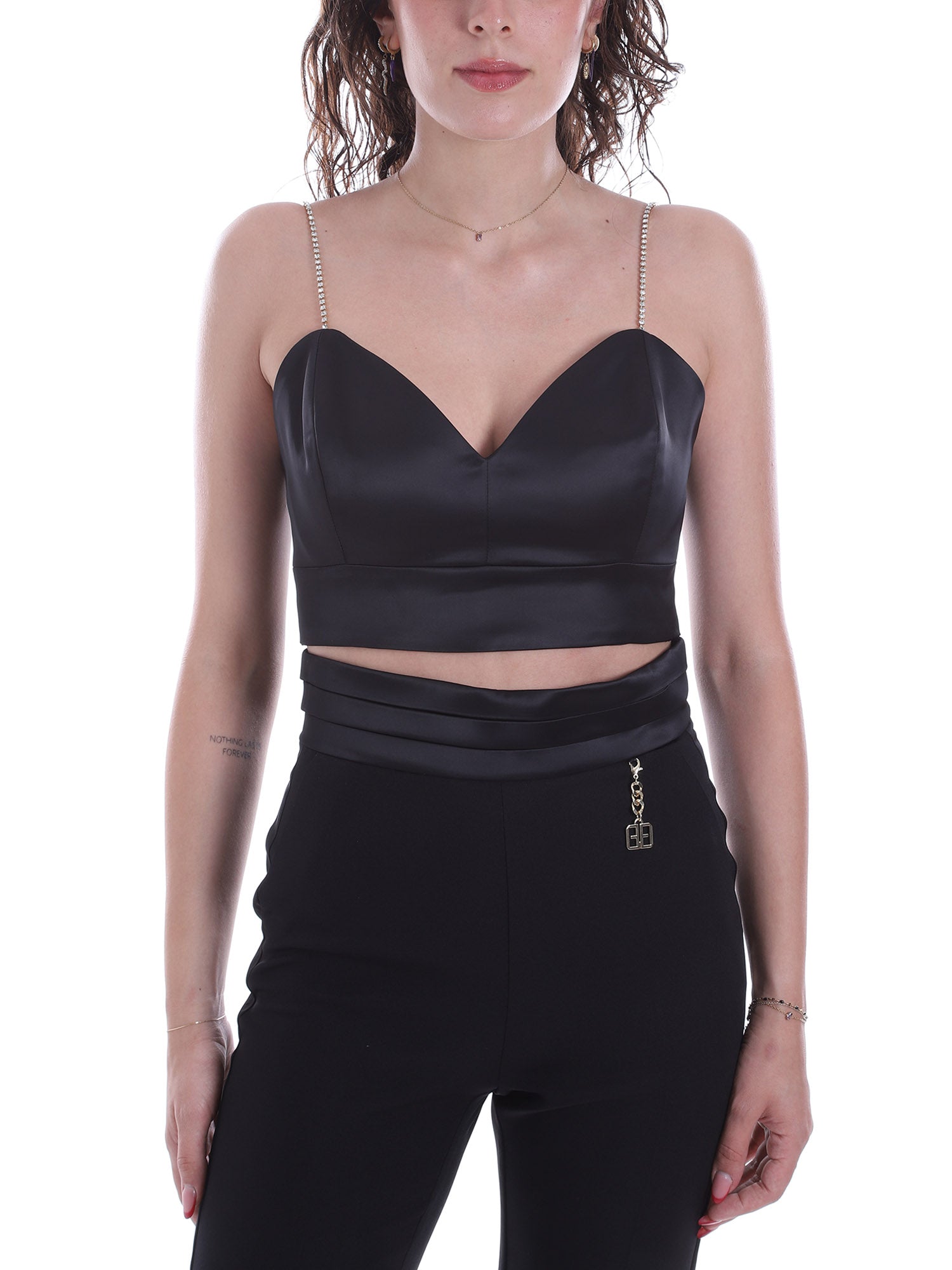 Top e canotte Nero Fracomina