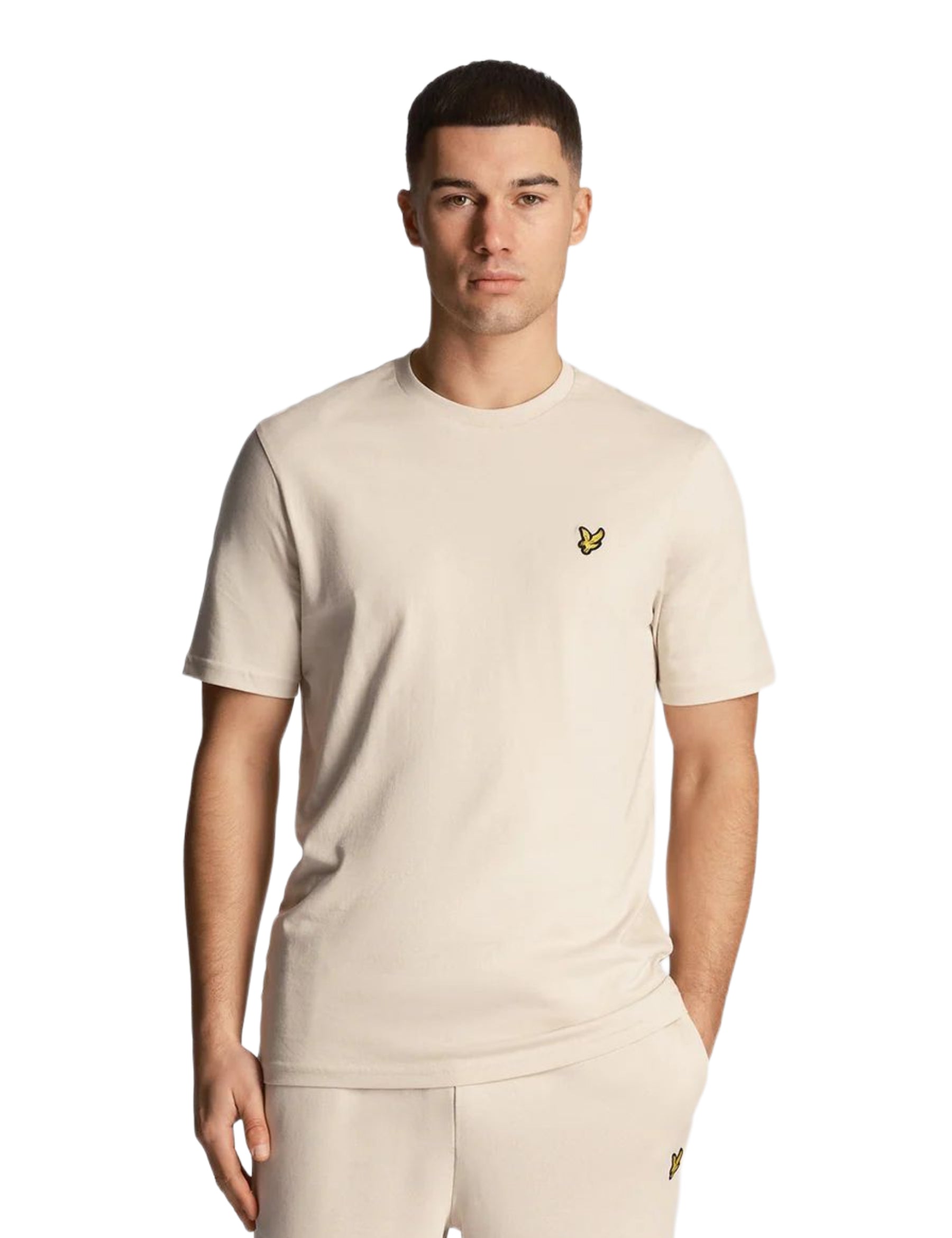 T-shirt Avorio Lyle & Scott