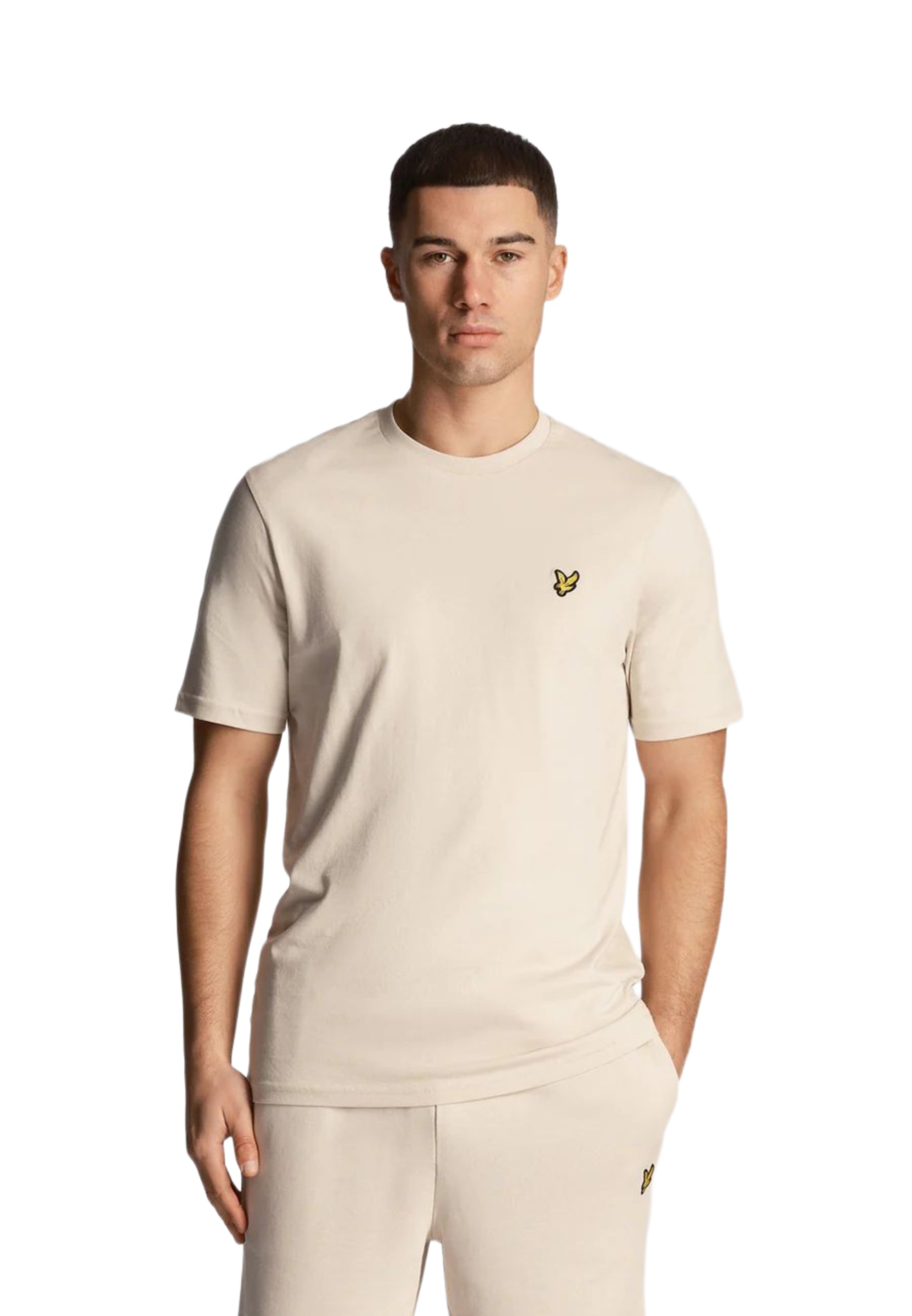 T-shirt Avorio Lyle & Scott