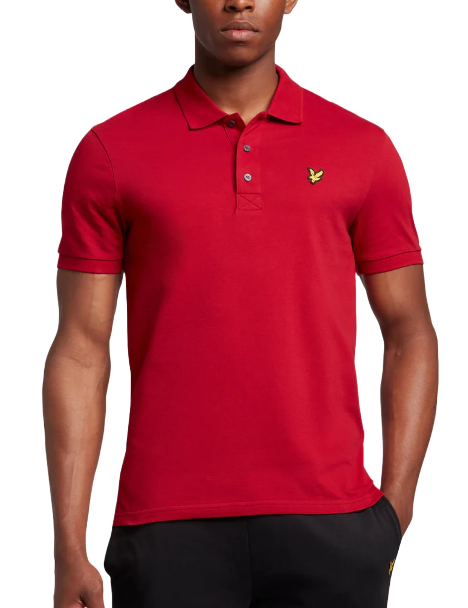 Polo Rosso Lyle & Scott