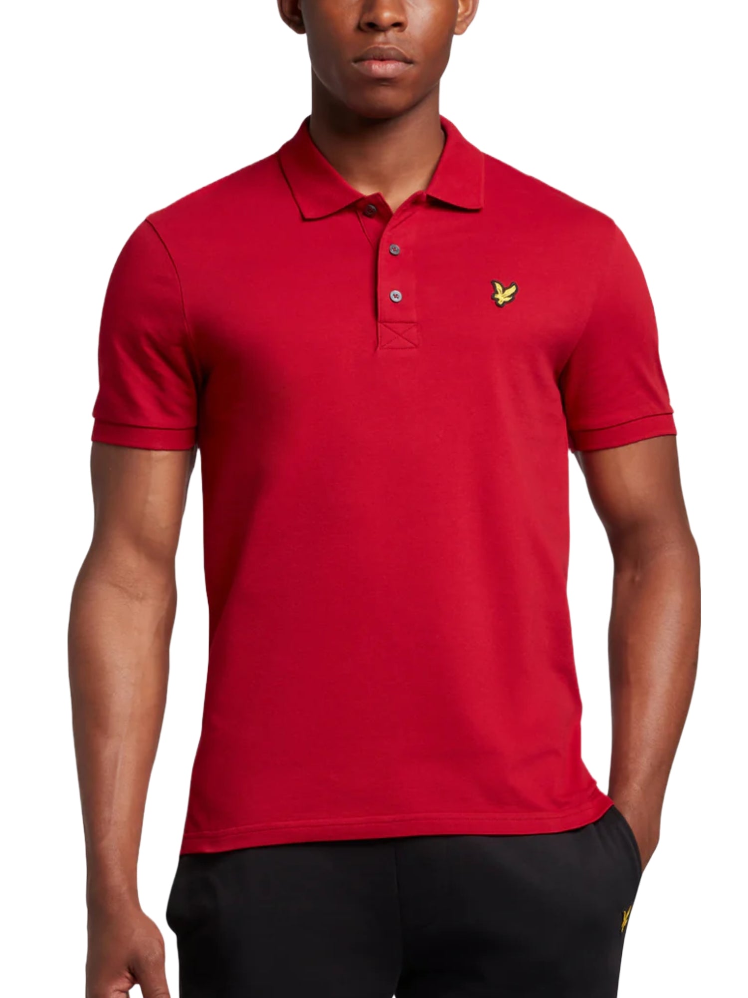 Polo Rosso Lyle & Scott