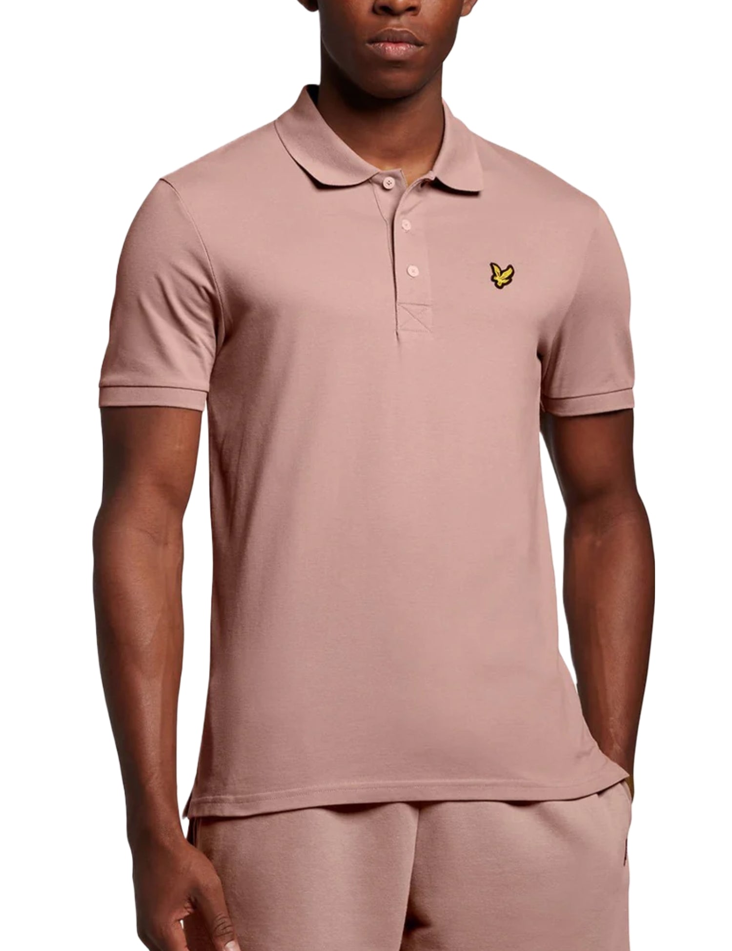 Polo Rosa Nero Lyle & Scott