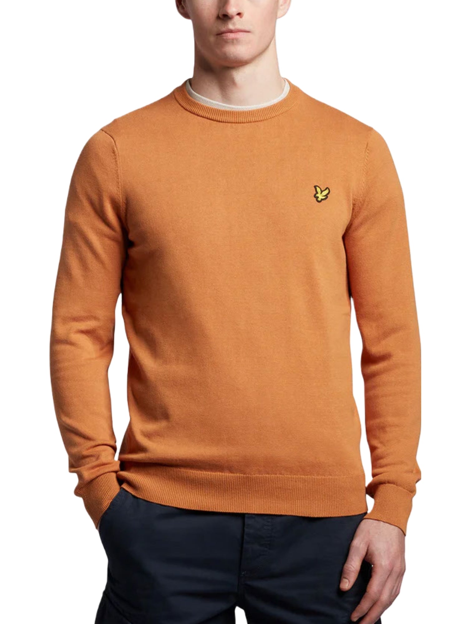 Maglioncini Arancio Lyle & Scott
