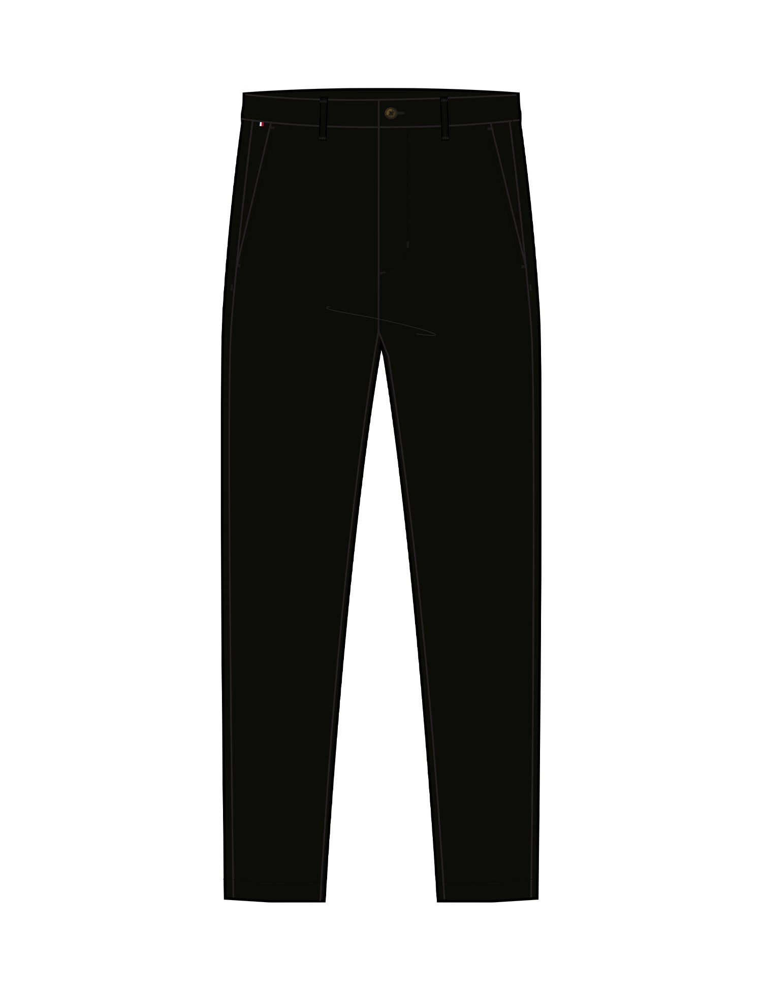 Pantaloni Nero Tommy Hilfiger