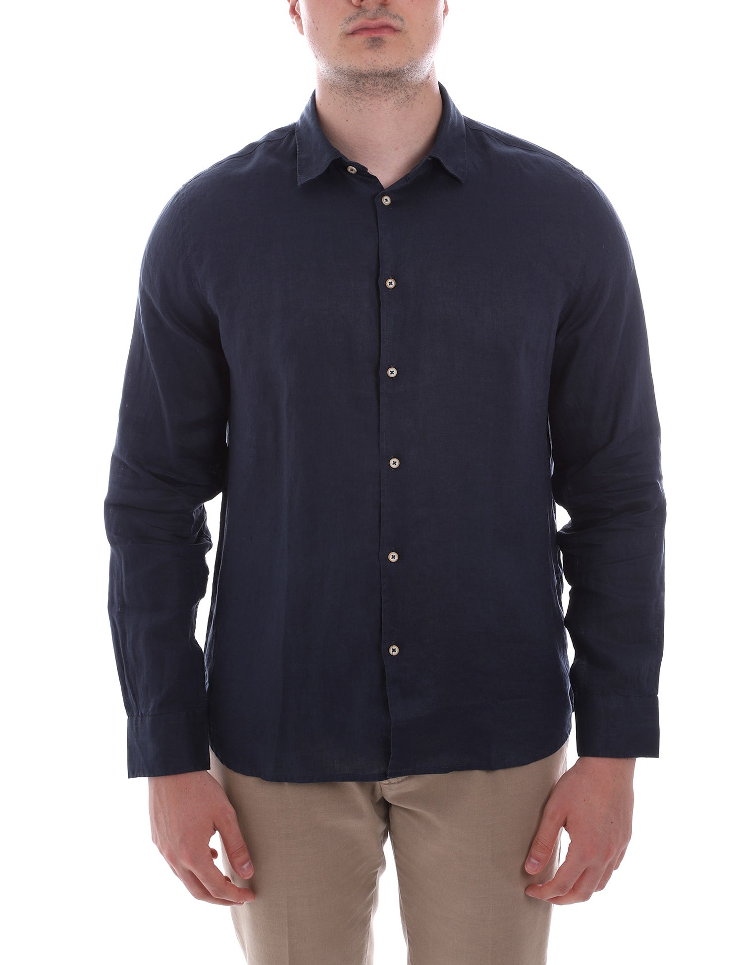 Camicie Blu Scuro Sseinse