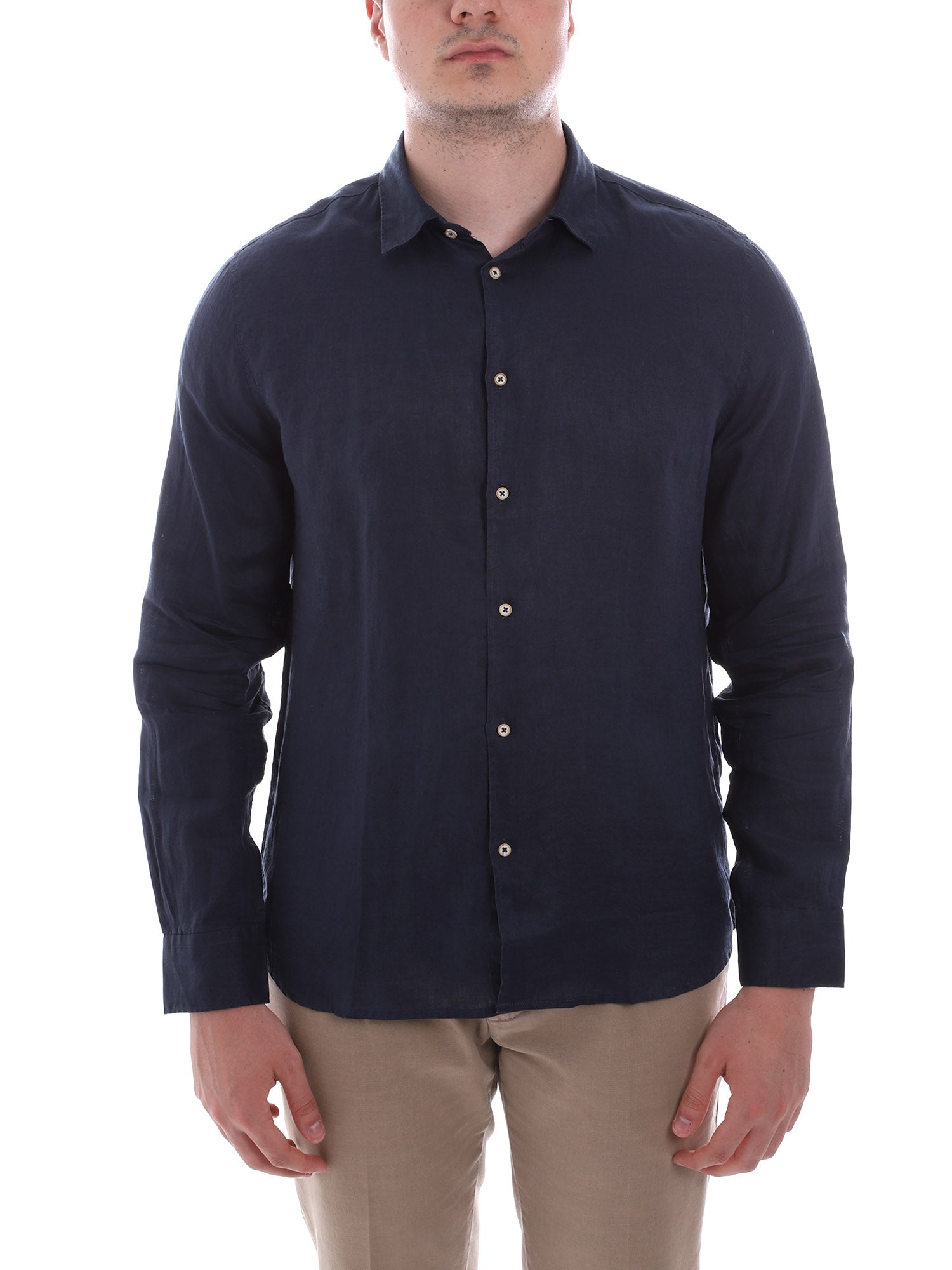 Camicie Blu Scuro Sseinse