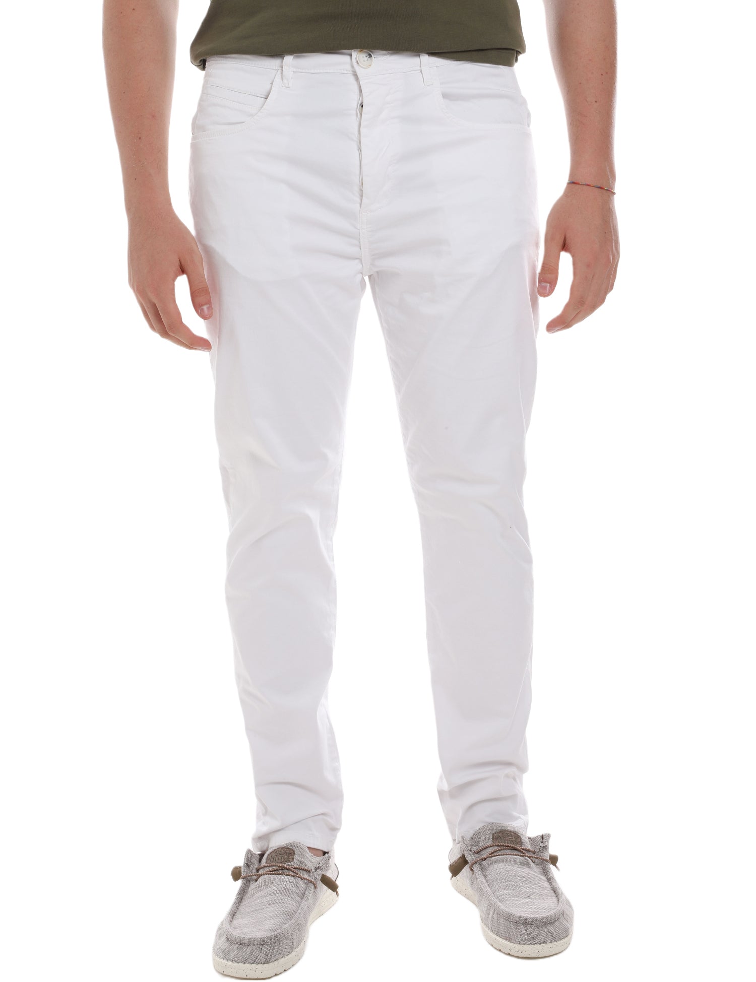 Pantaloni Bianco Sseinse