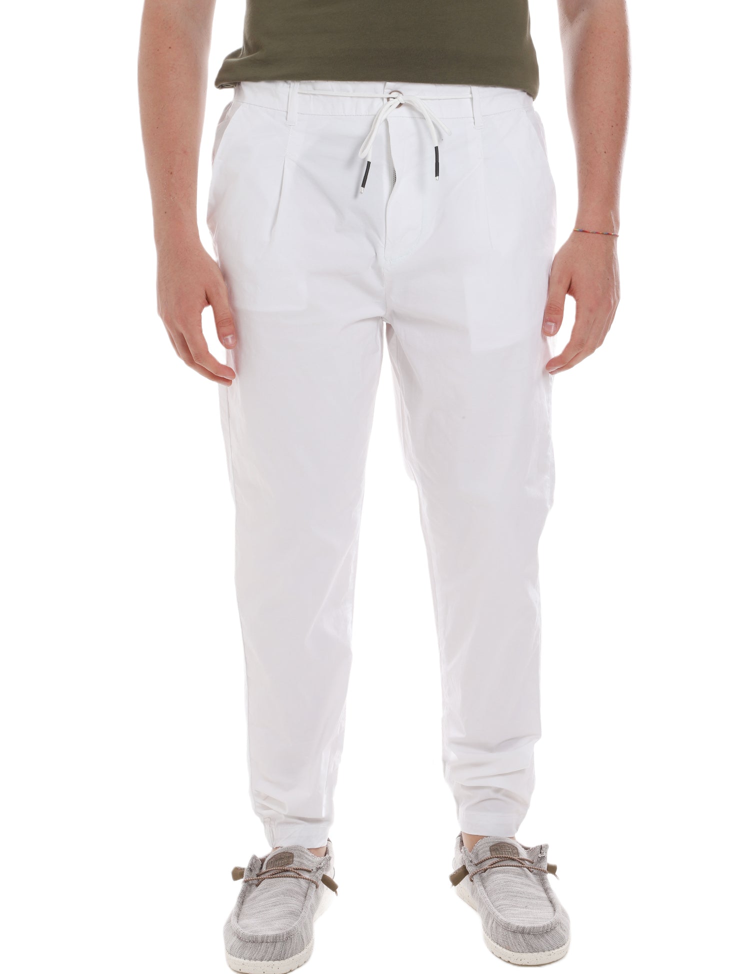 Pantaloni Bianco Sseinse