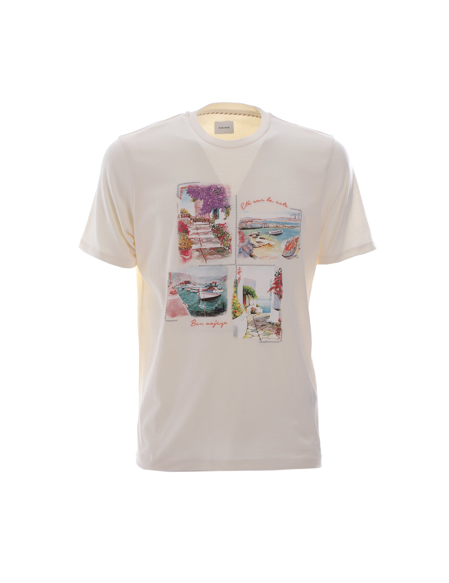 T-shirt Bianco Sseinse