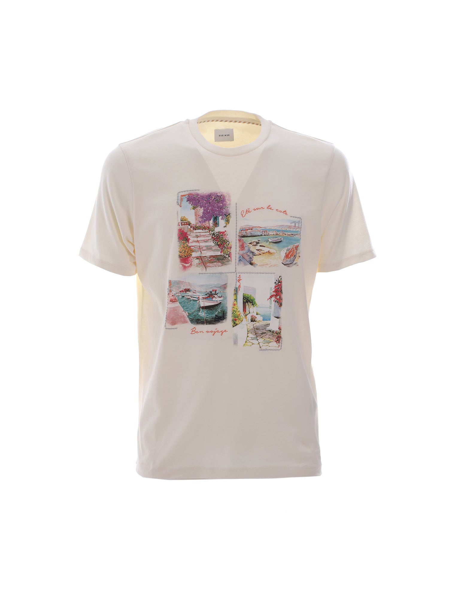 T-shirt Bianco Sseinse