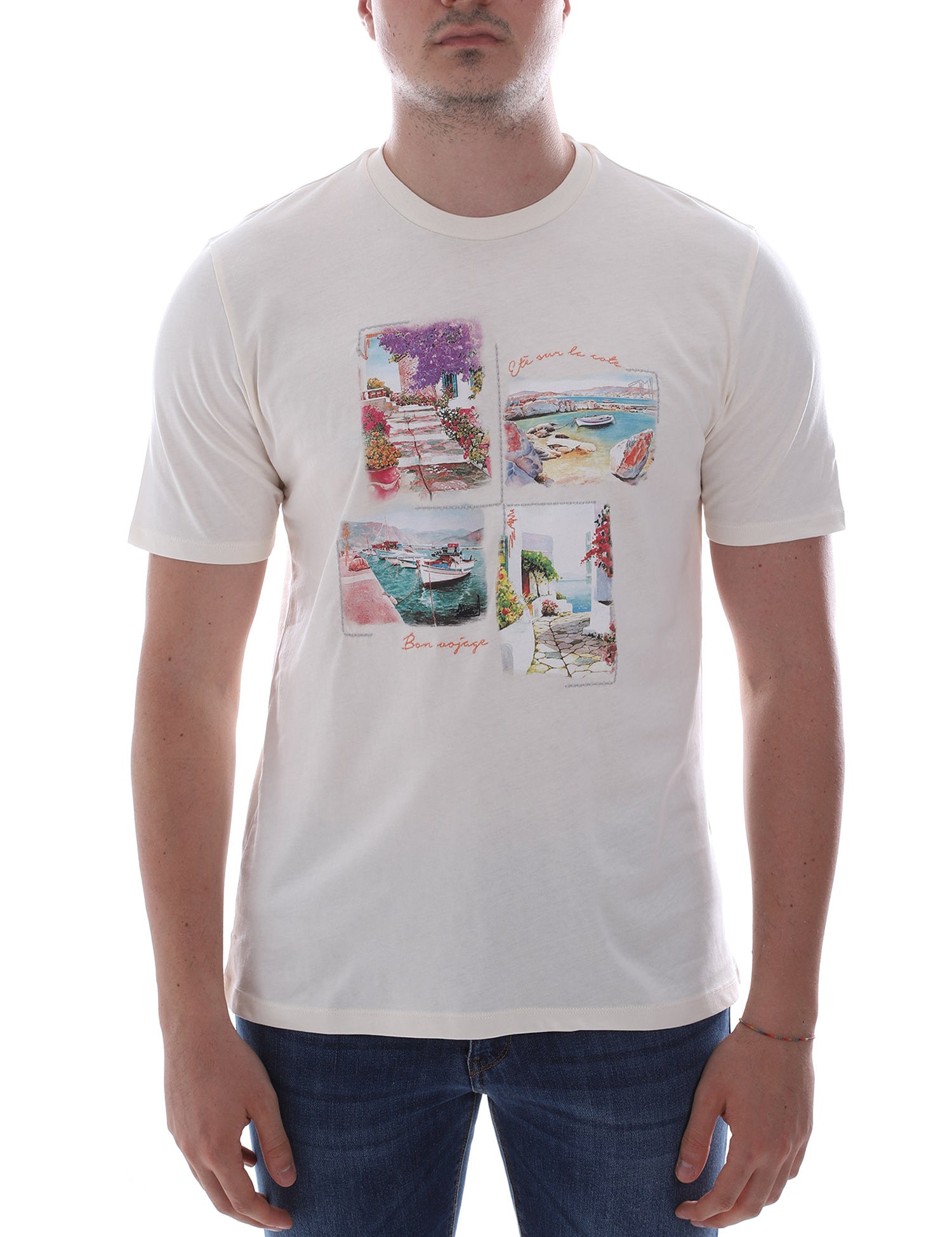 T-shirt Bianco Sseinse