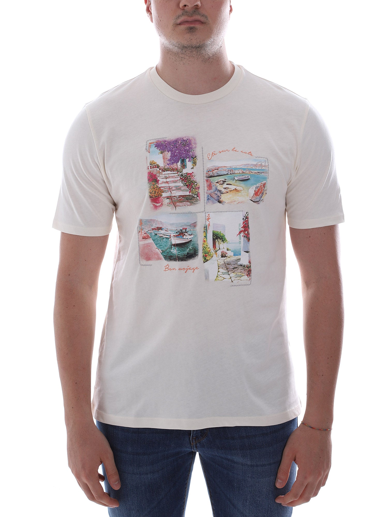 T-shirt Bianco Sseinse