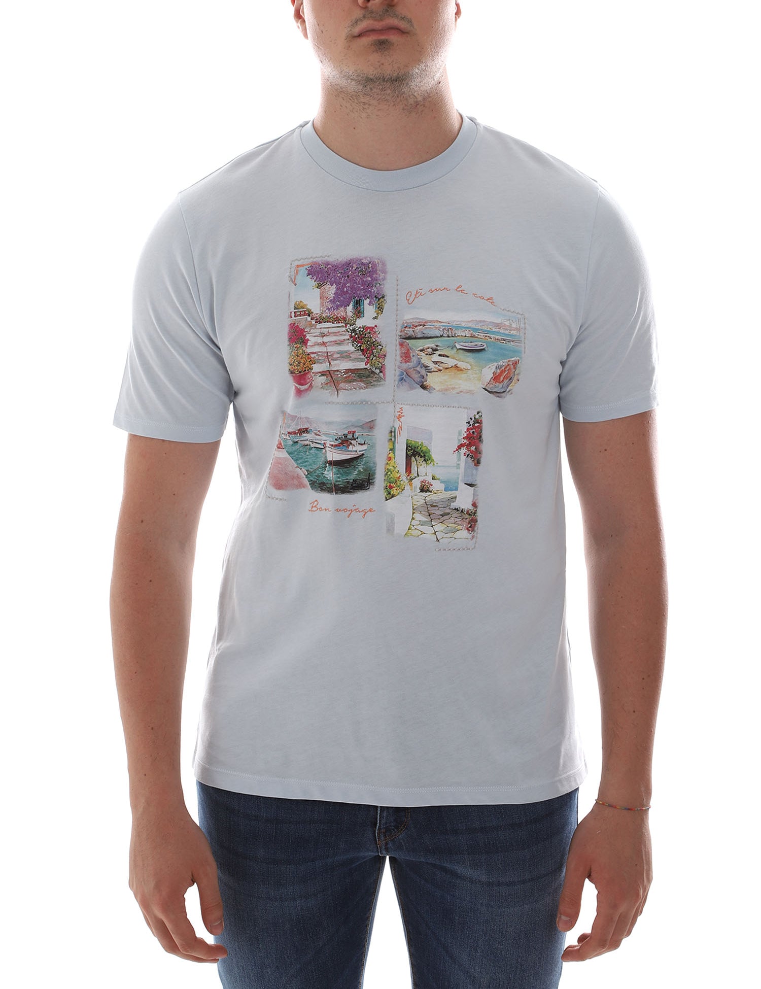 T-shirt Celeste Sseinse