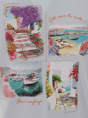 T-shirt Celeste Sseinse