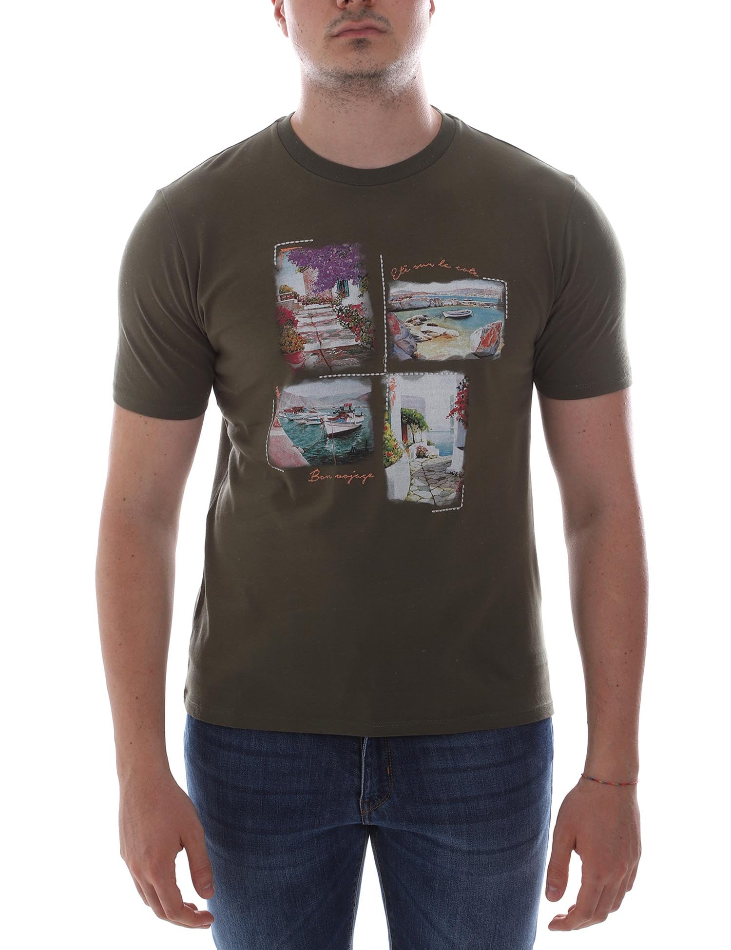 T-shirt Verde Sseinse