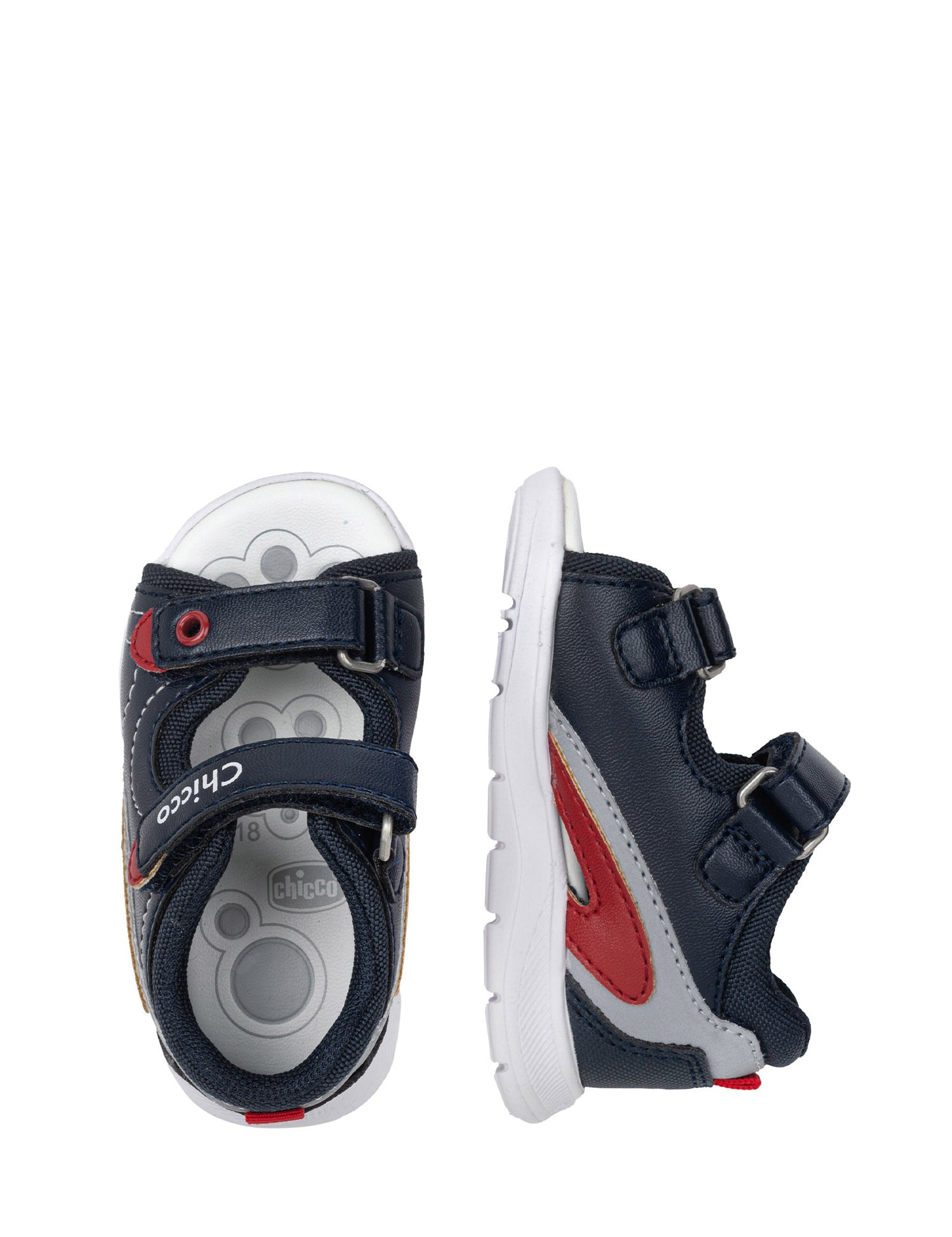 Sandali con strappi Blu Chicco