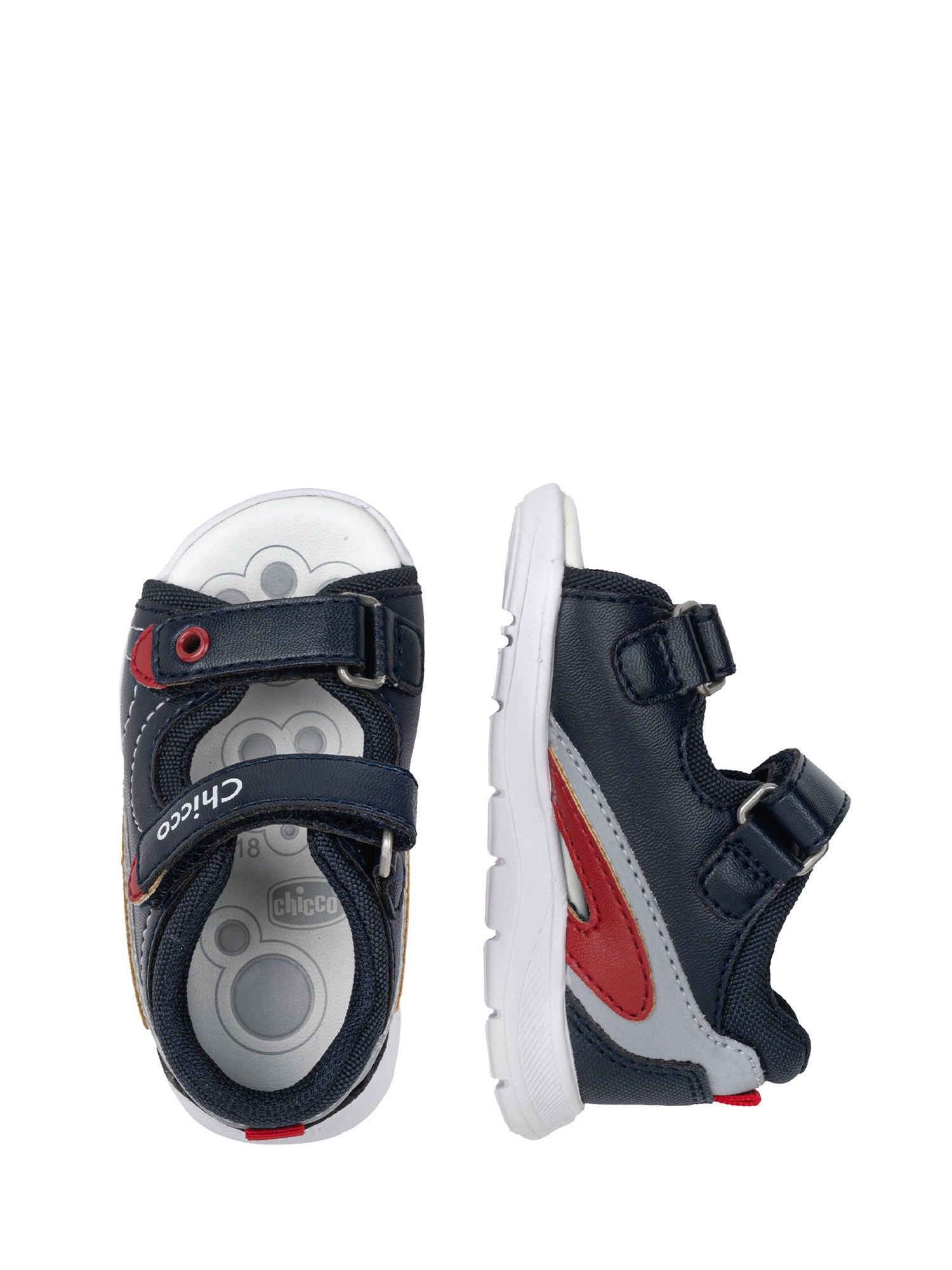 Sandali con strappi Blu Chicco