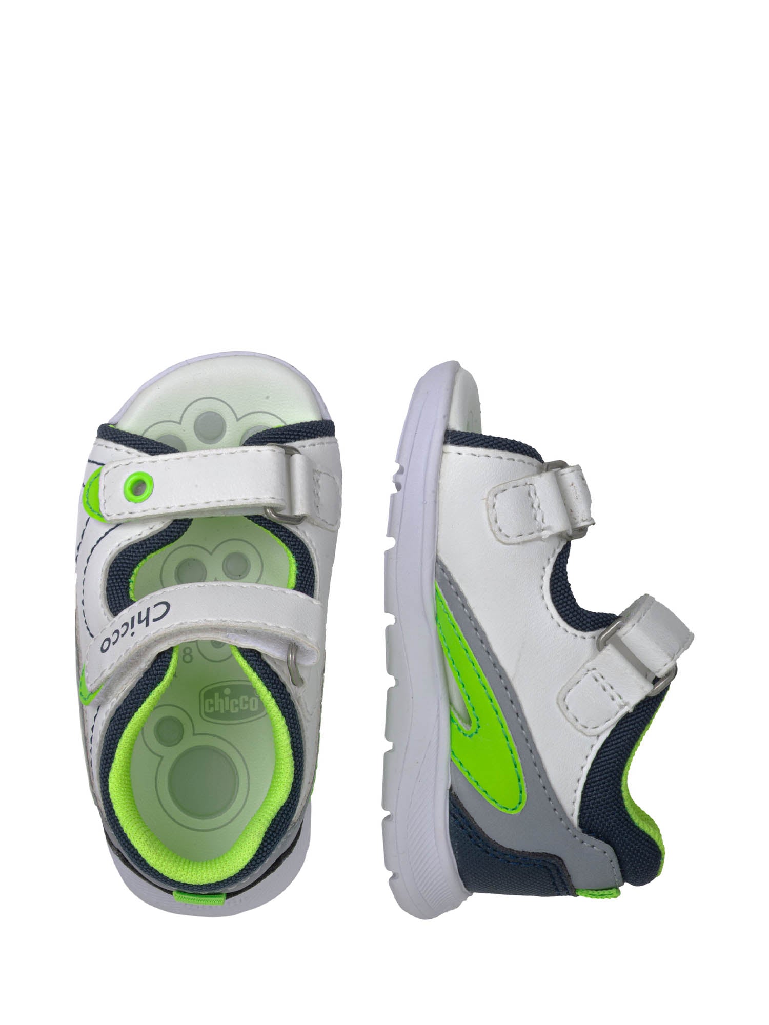 Sandali con strappi Bianco Chicco