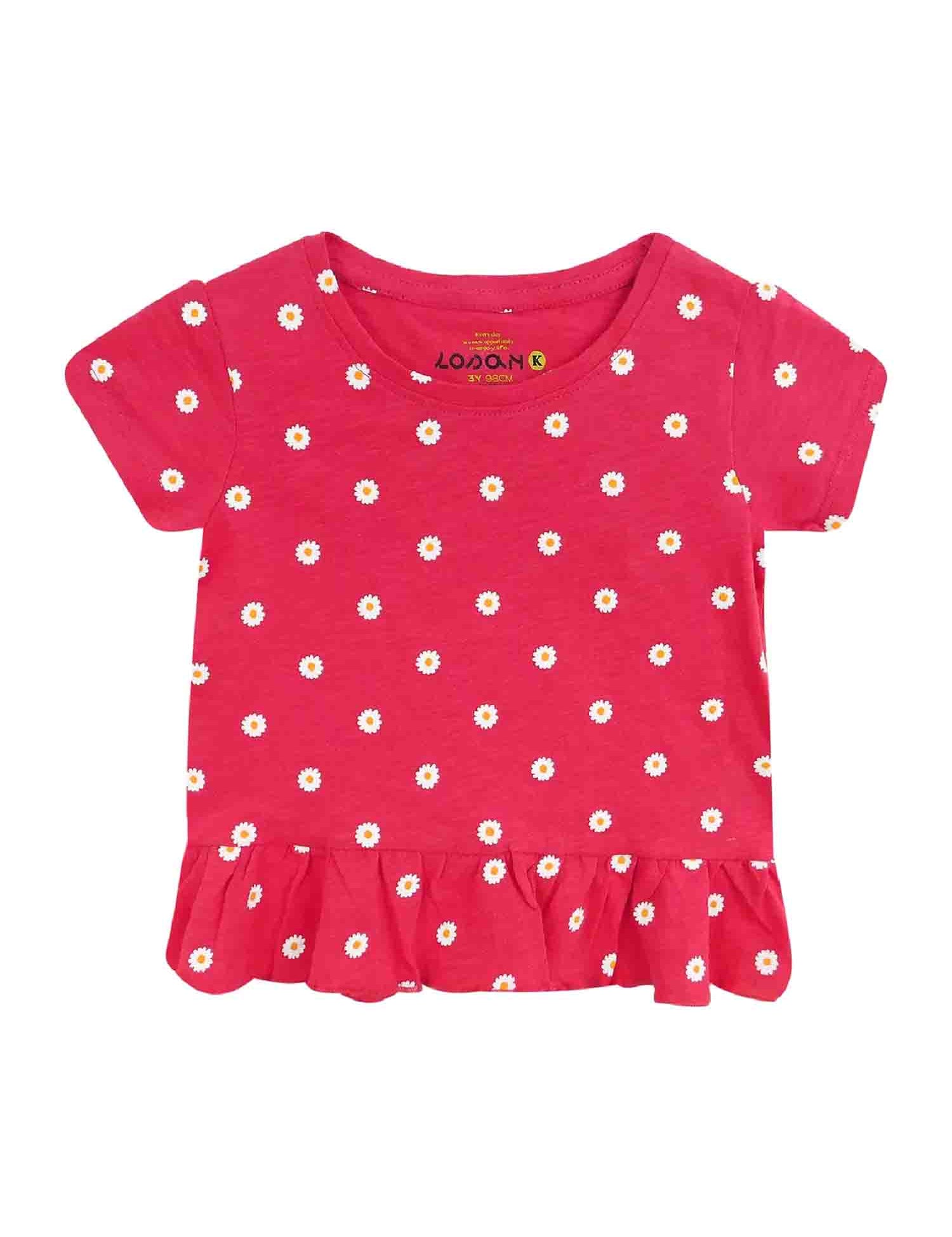 T-shirt Fucsia Losan