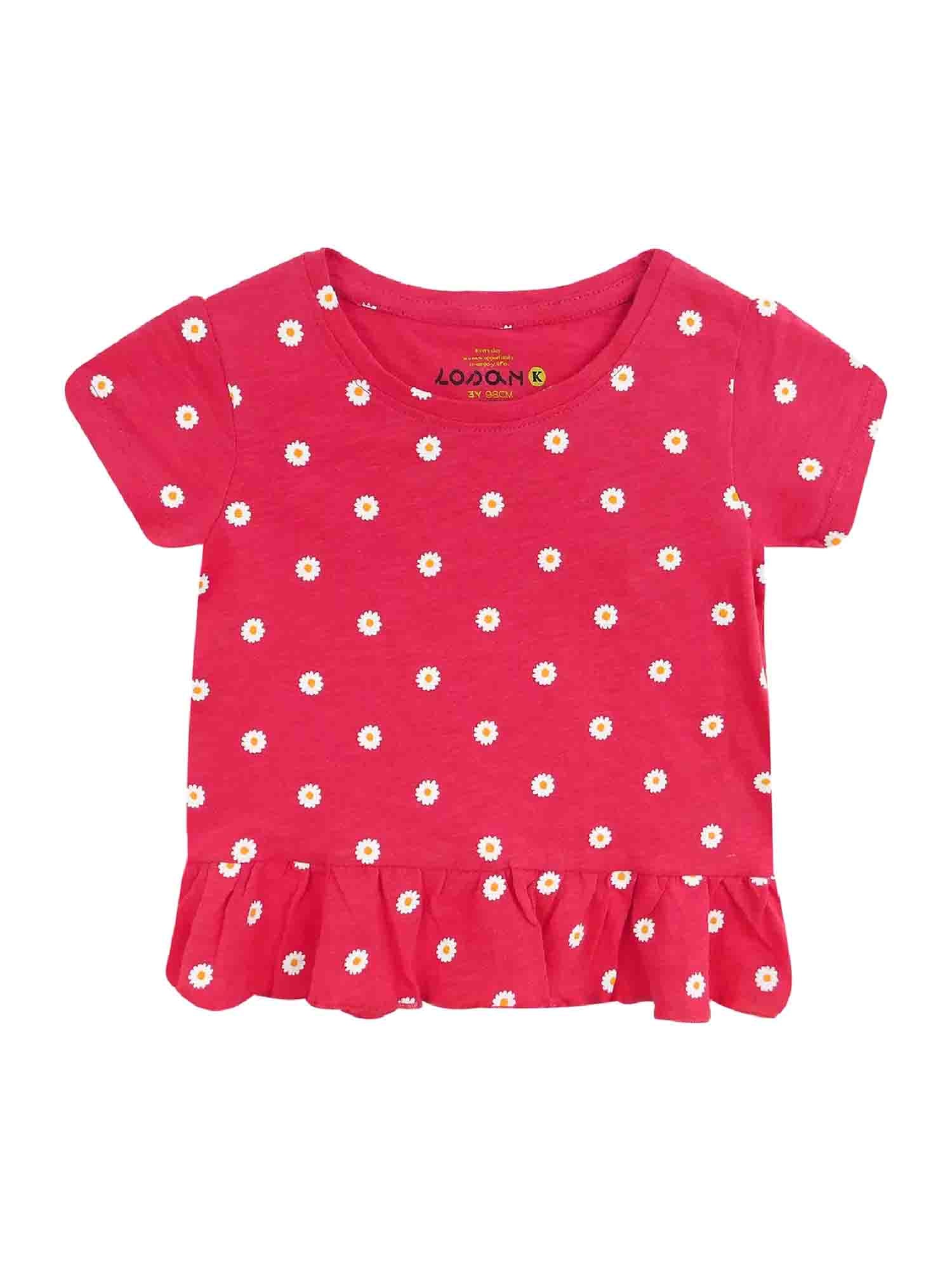 T-shirt Fucsia Losan