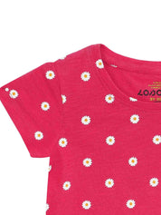 T-shirt Fucsia Losan