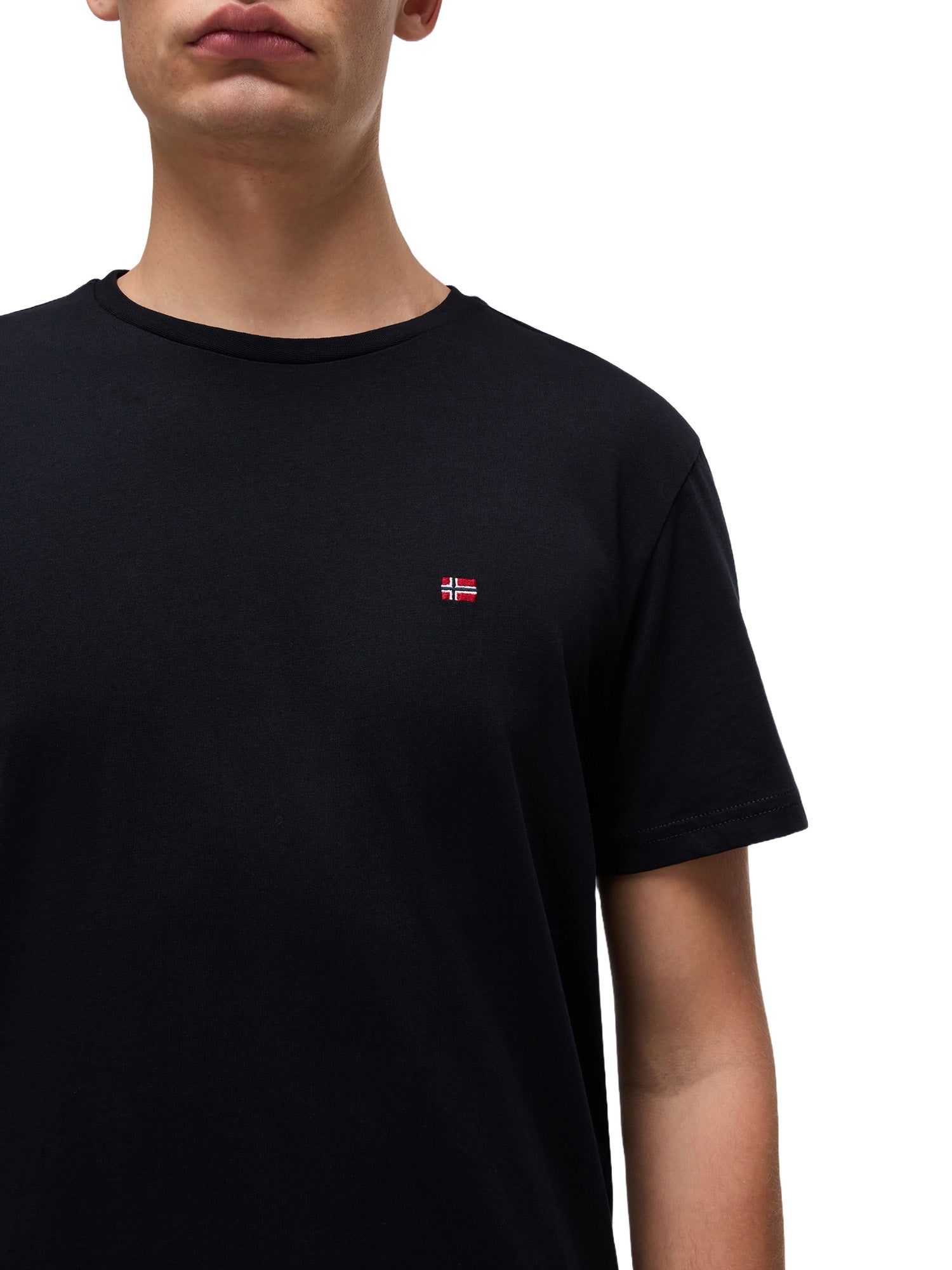 T-shirt Nero Napapijri