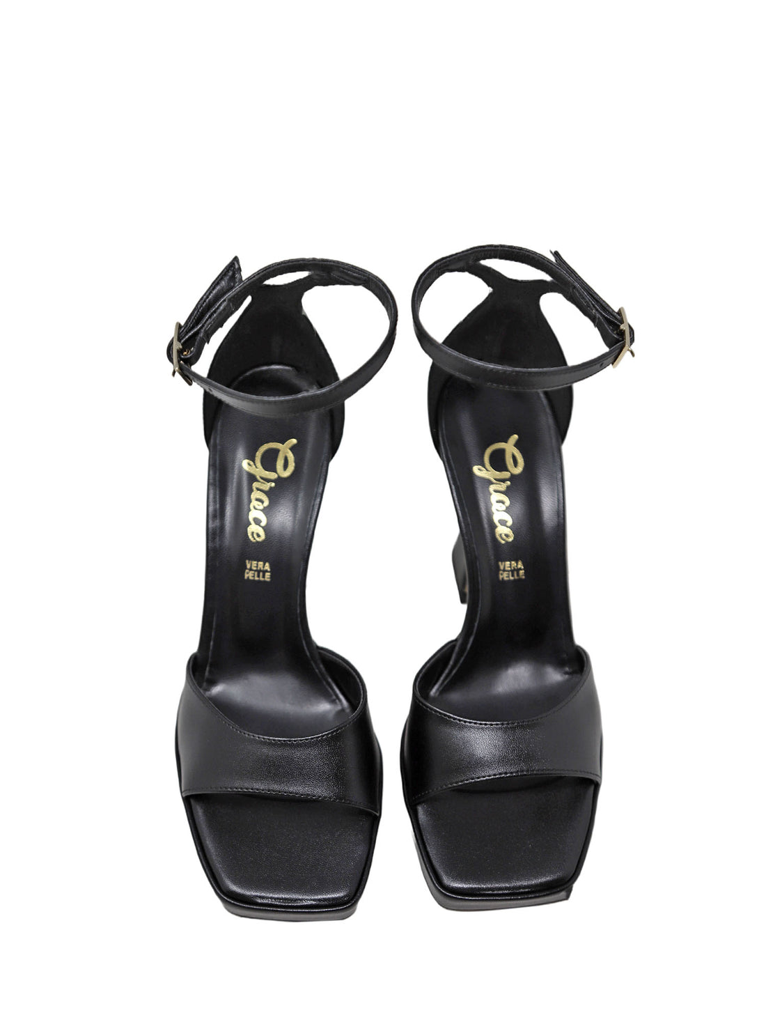 Sandali tacco Nero Grace Shoes