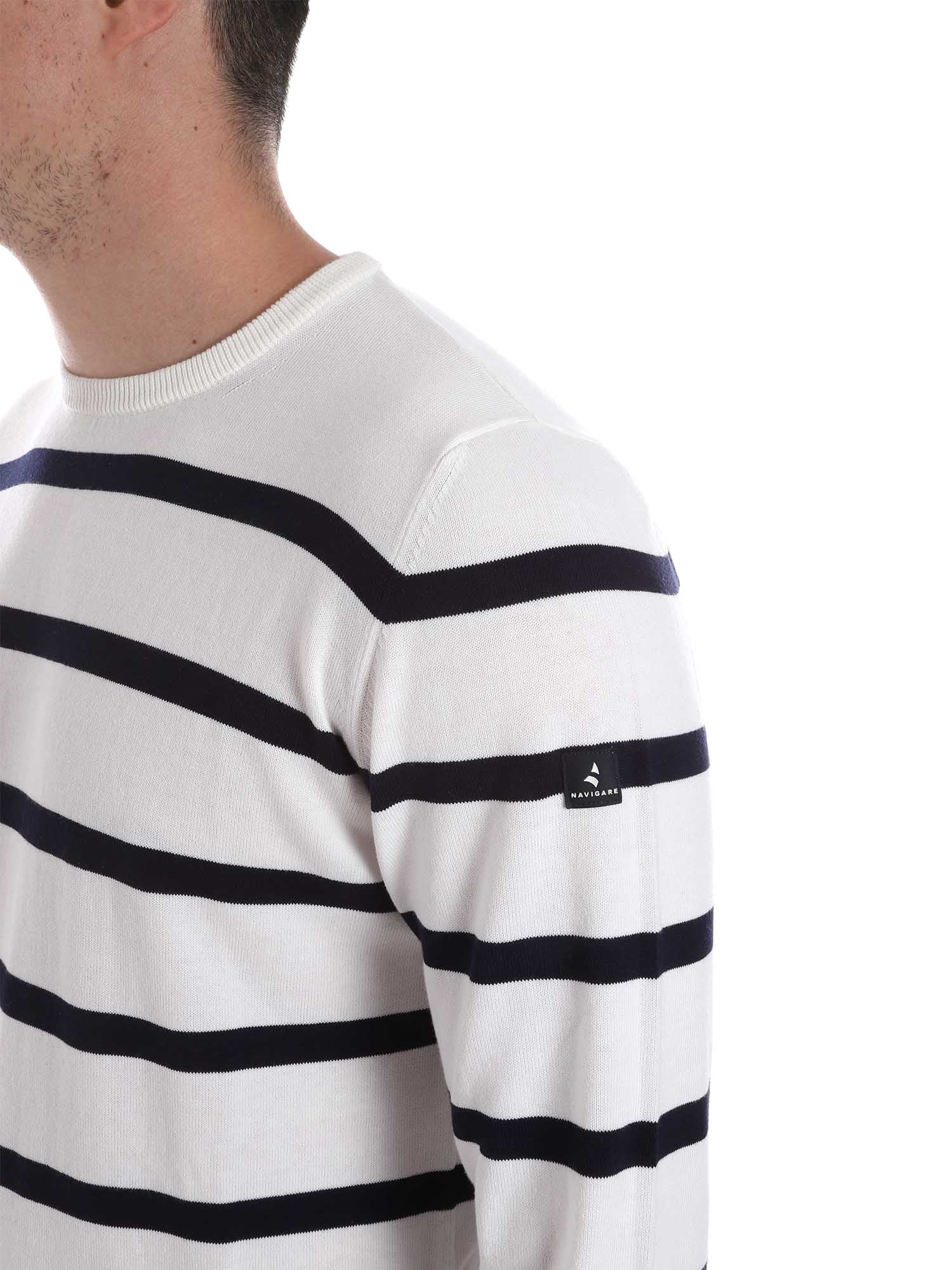 Maglioncini Bianco Navigare