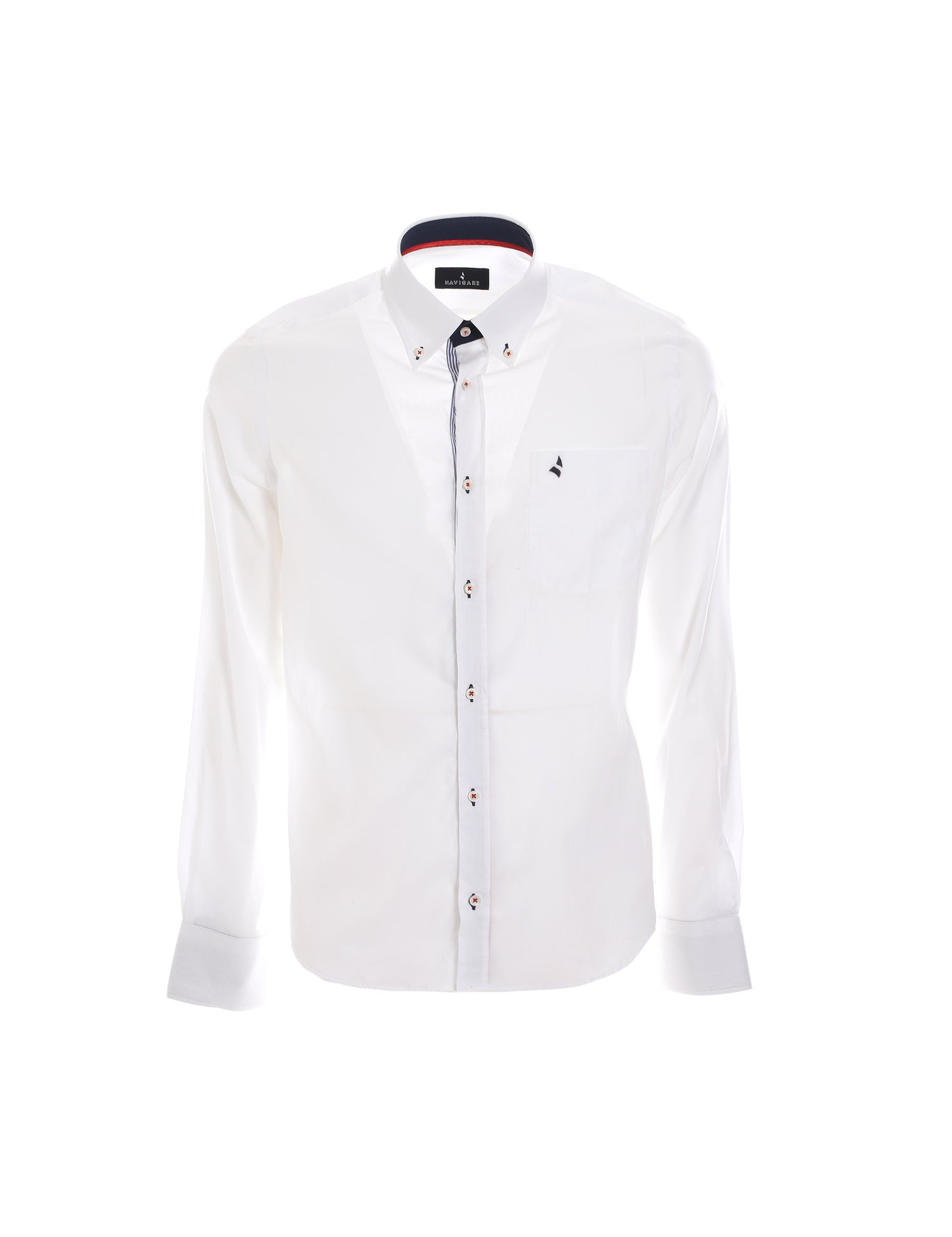Camicie Bianco Navigare