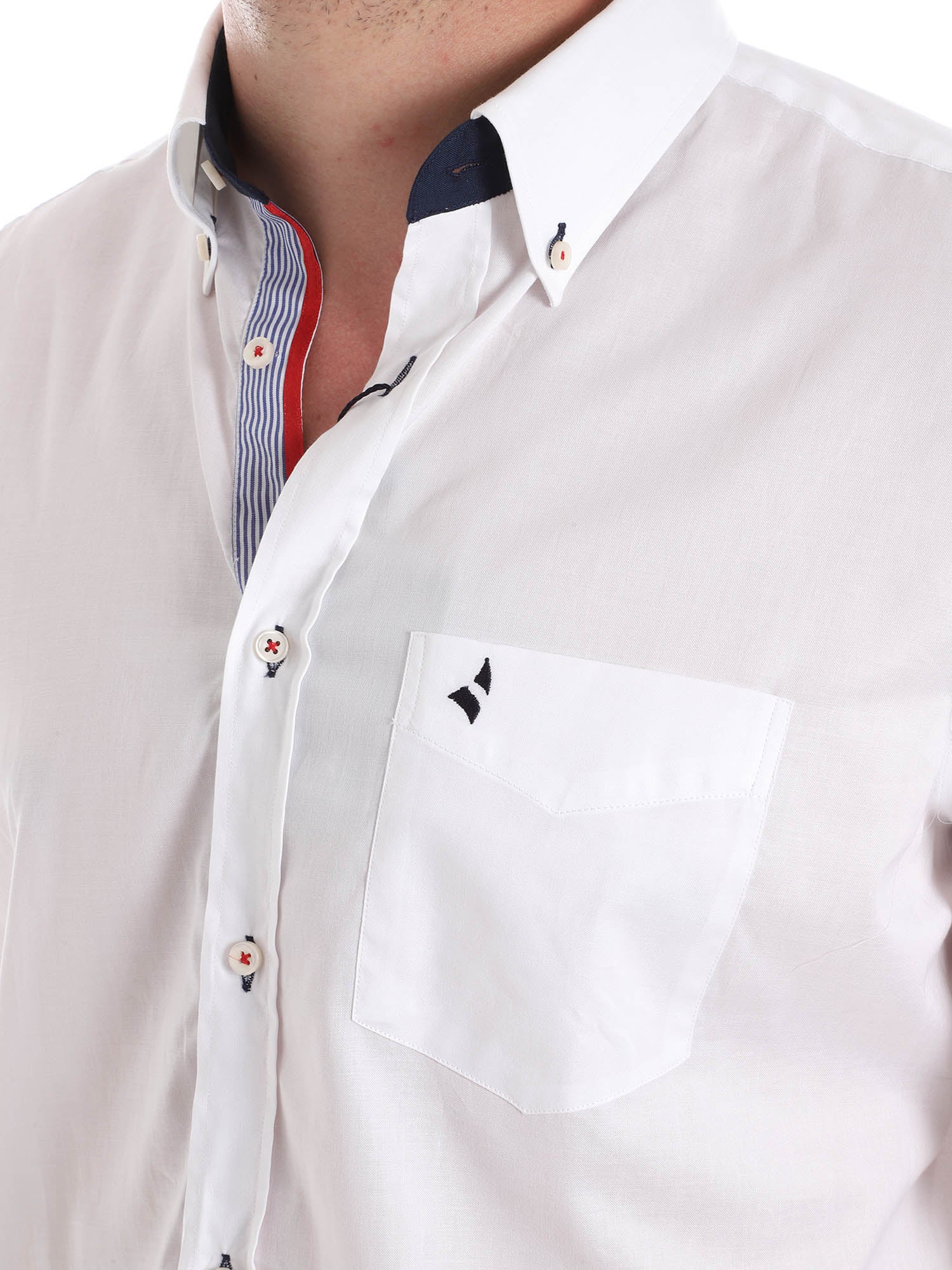 Camicie Bianco Navigare