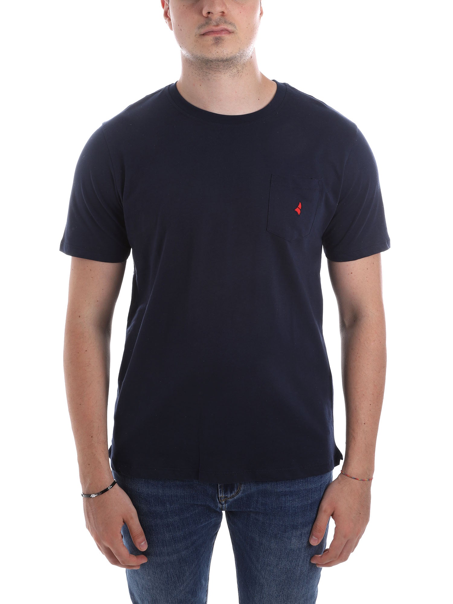 T-shirt Blu Scuro Navigare