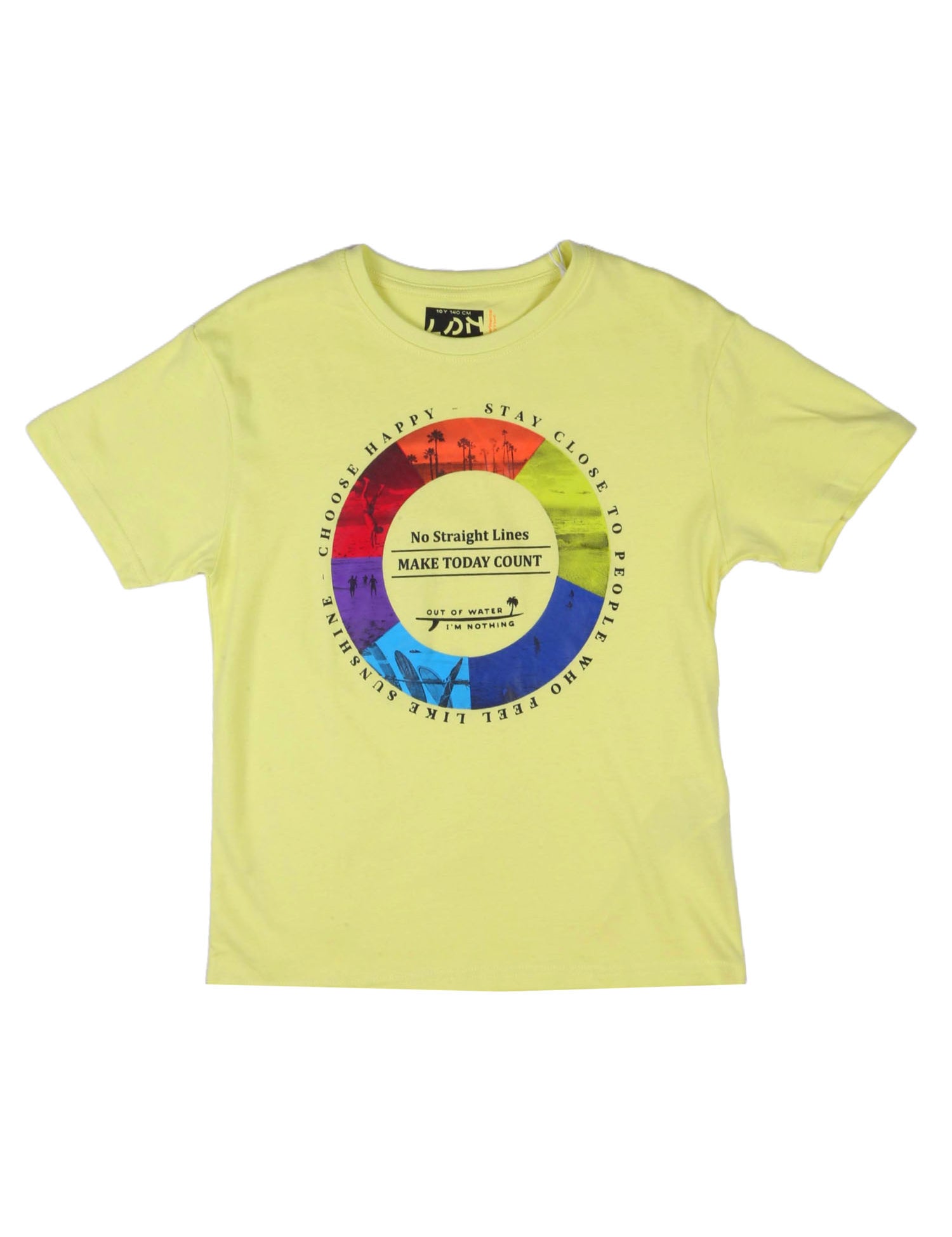 T-shirt Giallo Losan